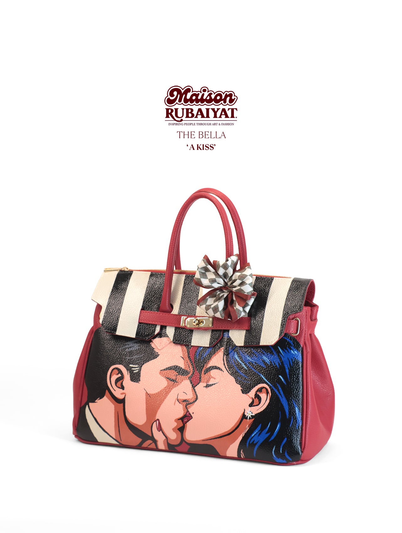 Limited Edition 1/1 - Artbag The Bella - 'A Kiss'