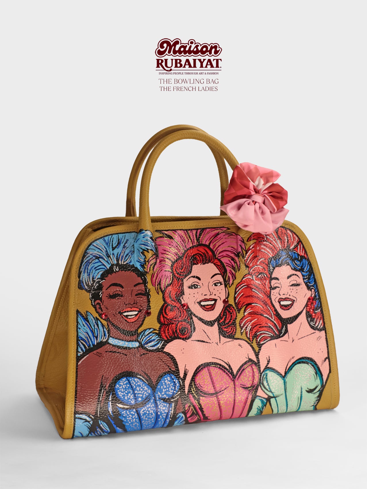 Limited Edition 1/1 - Artbag The Bowling Bag - 'The French Ladies'