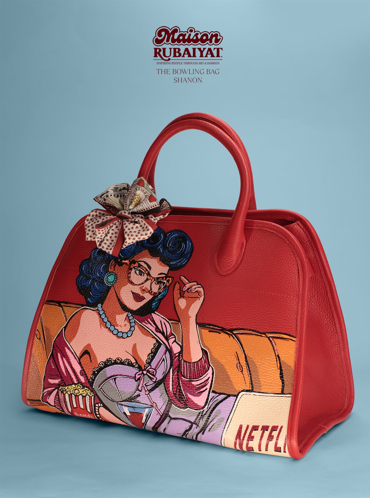 Limited Edition 1/1 - Artbag The Bowling Bag - 'Shanon'