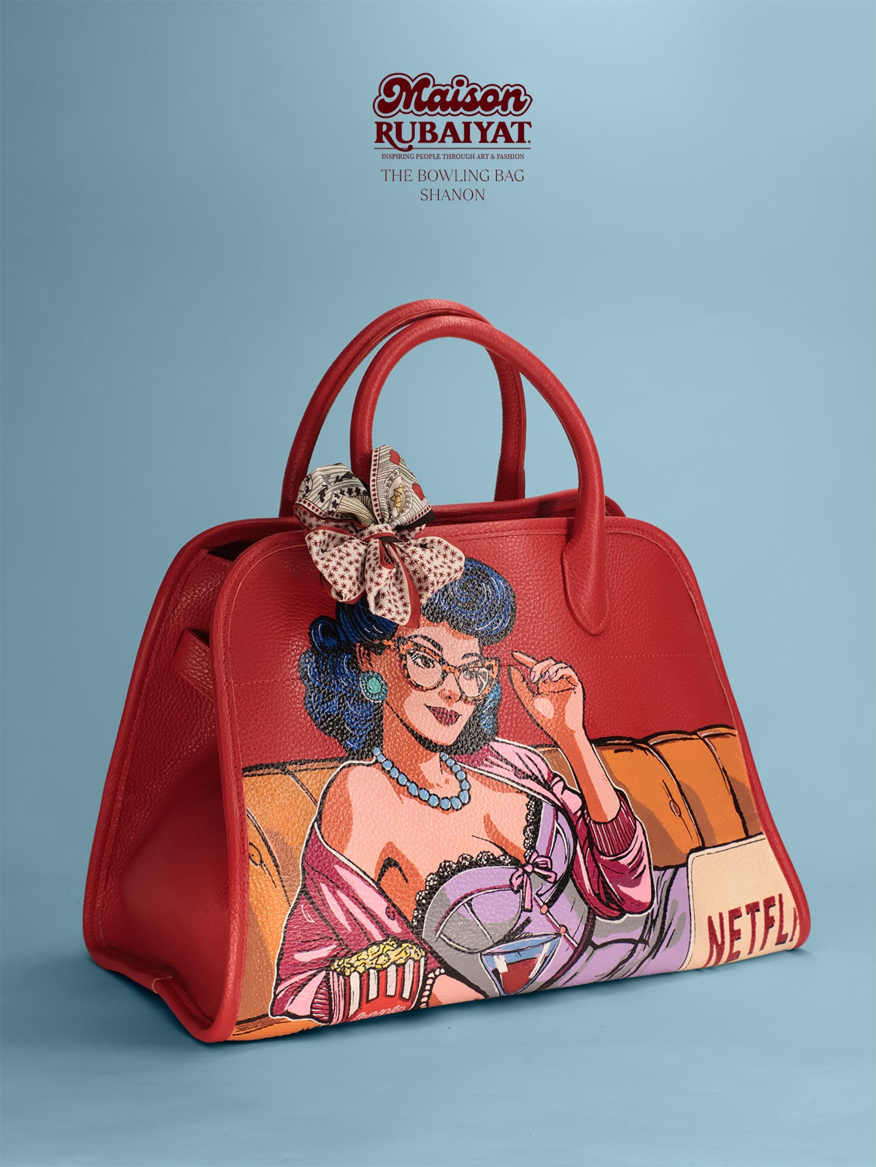 Limited Edition 1/1 - Artbag The Bowling Bag - 'Shanon'