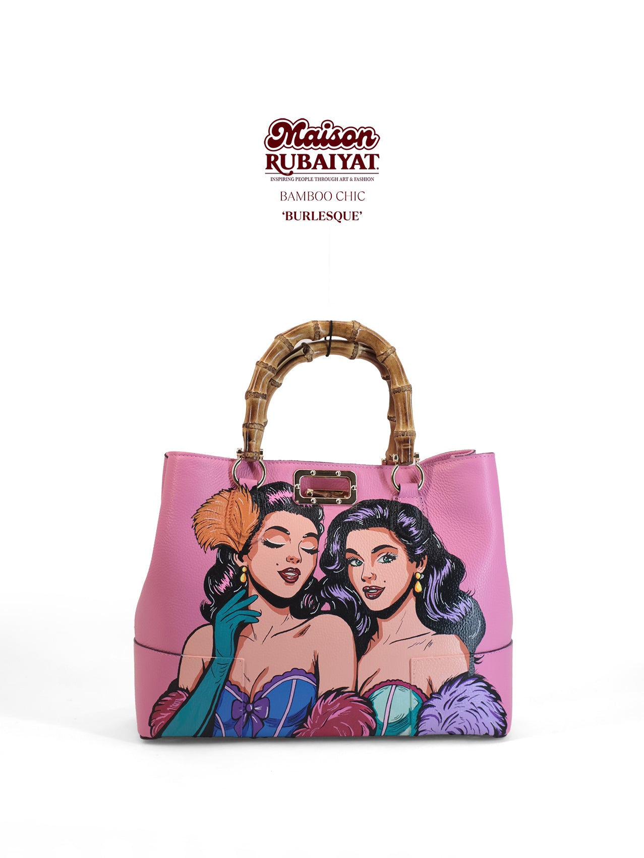 Limited Edition 1/1 - Artbag The Bamboo Chic - 'Burlesque'