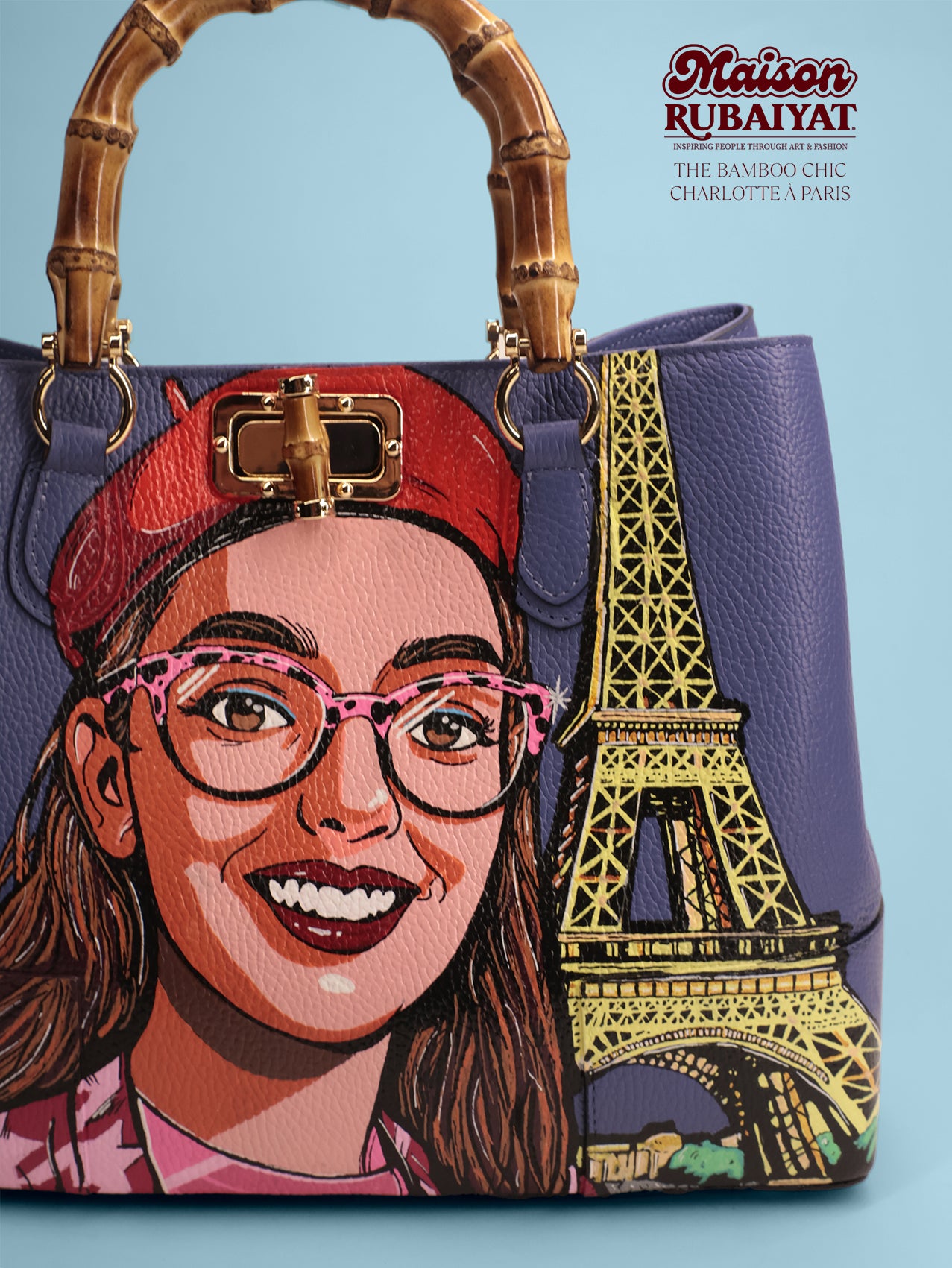 Limited Edition 1/1 – Custom Artbag - 'Charlotte'