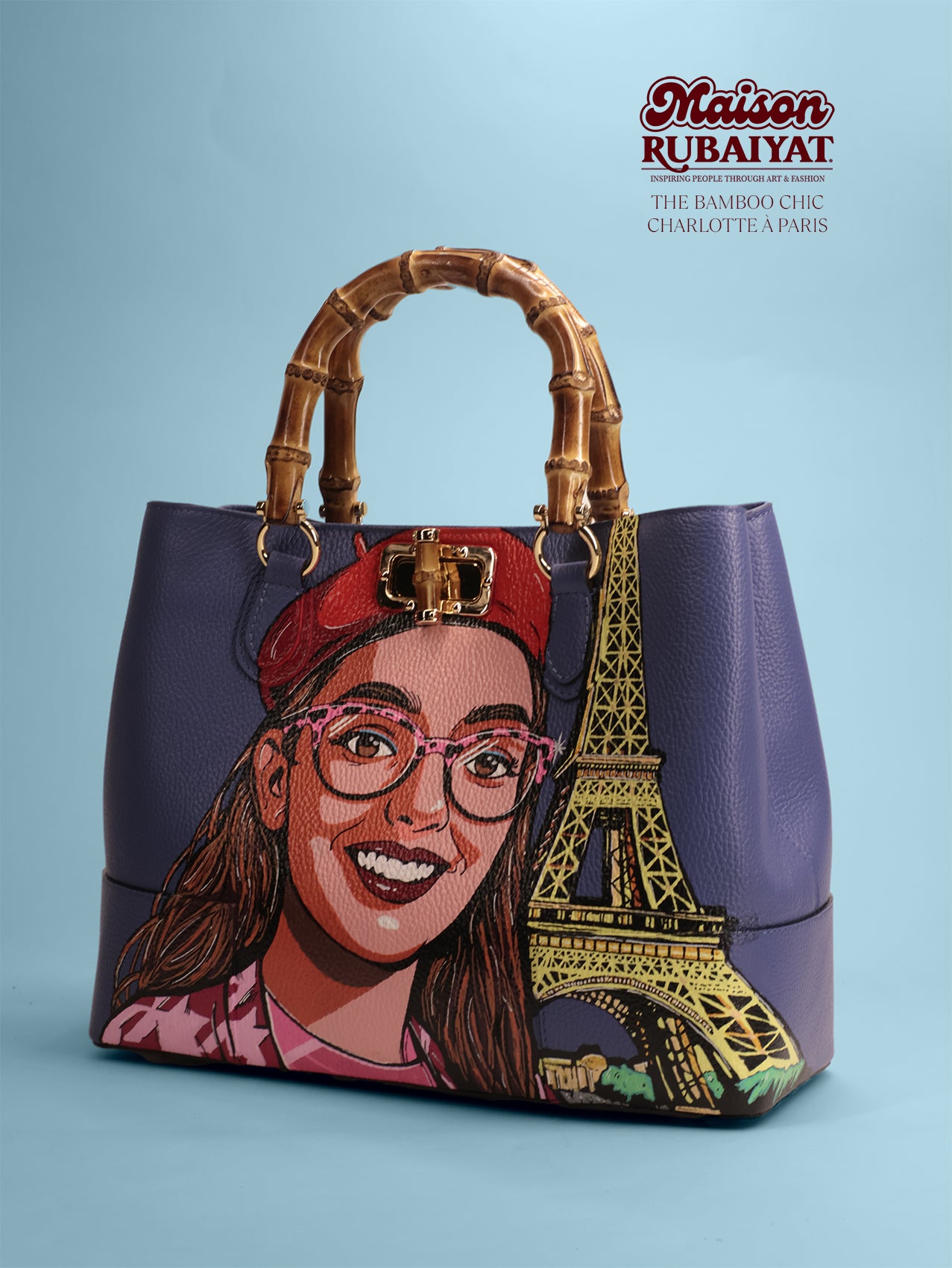 Limited Edition 1/1 – Custom Artbag - 'Charlotte'