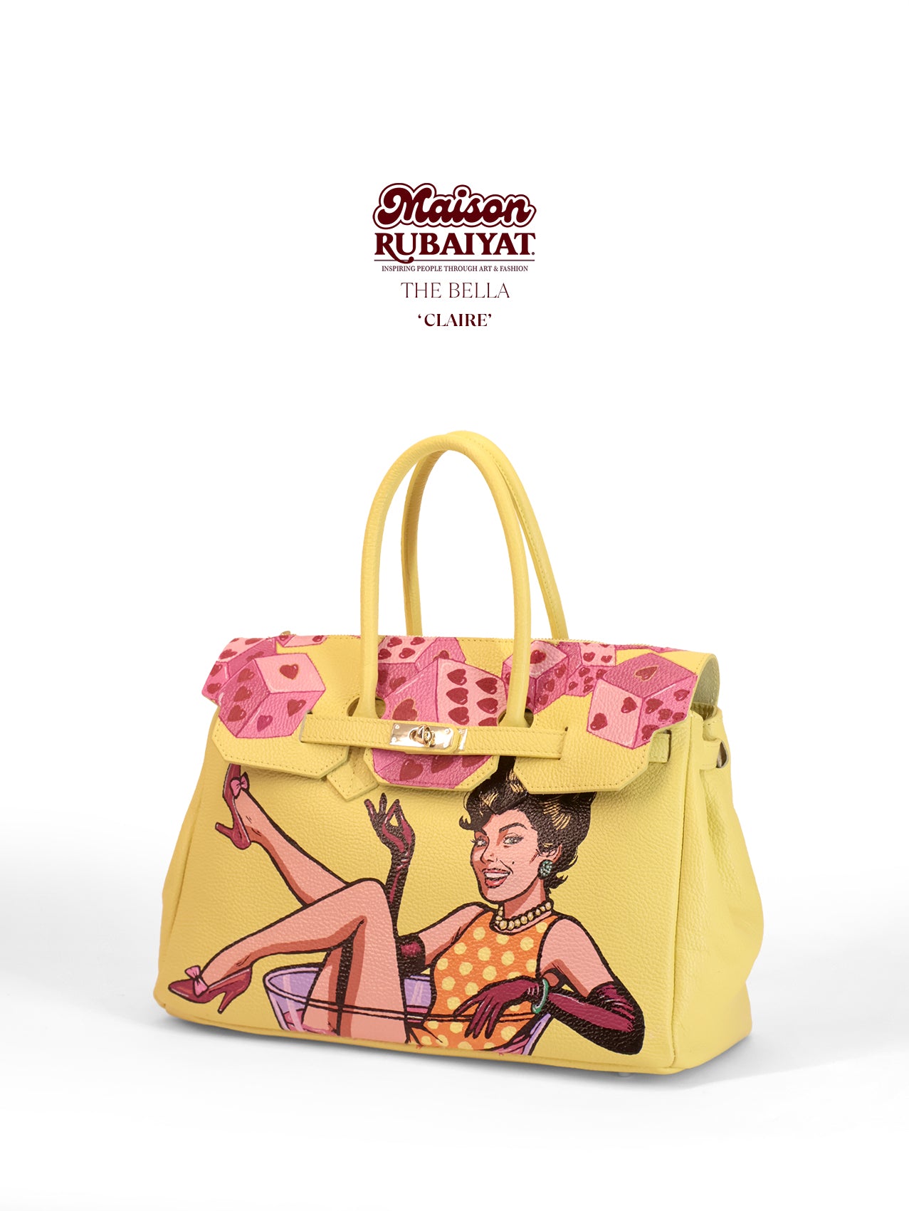 Limited Edition 1/1 - Artbag The Bella - 'Claire'