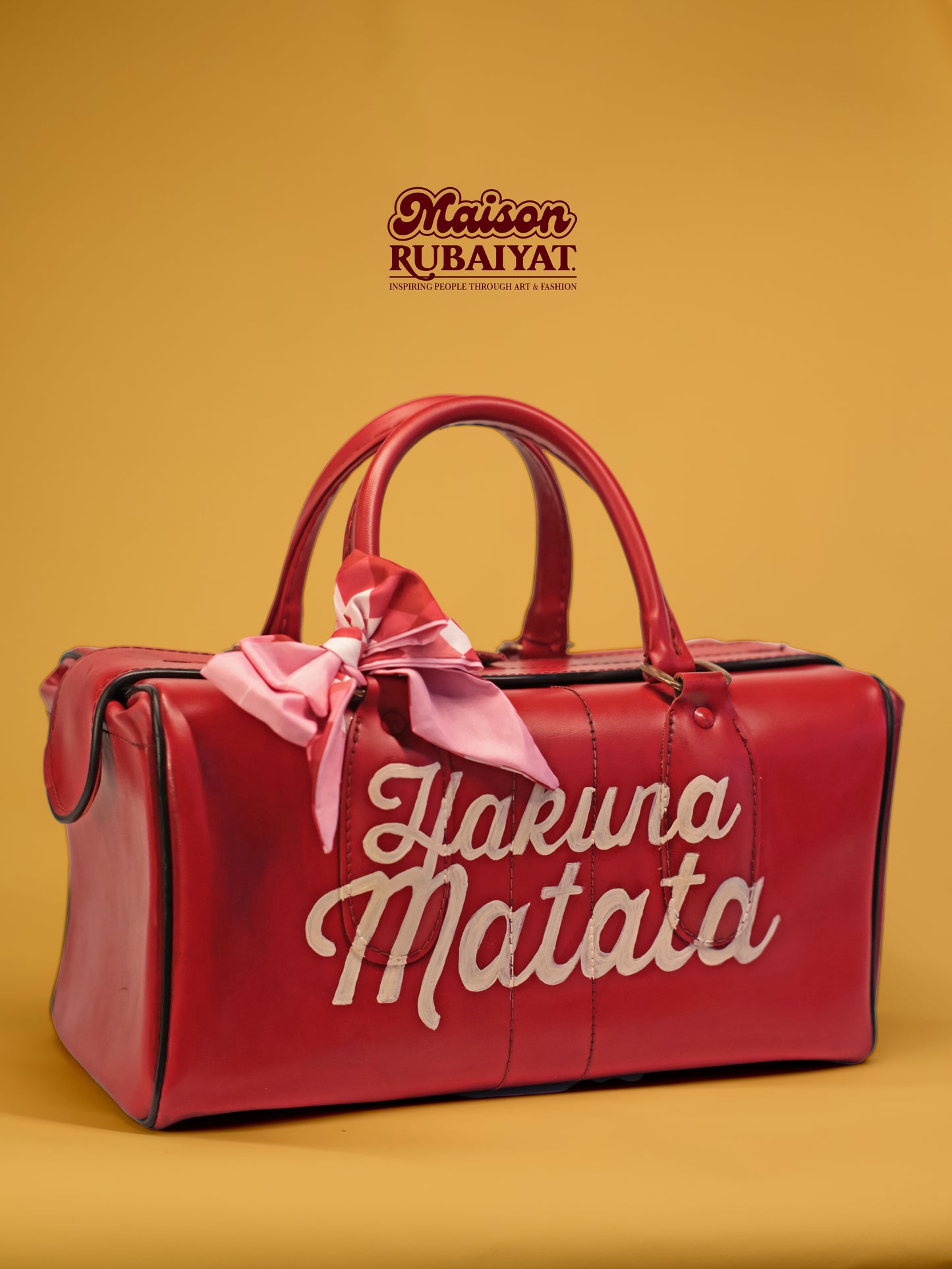 Limited Edition 1/1 - Custom Artbag - 'Hakuna Matata'