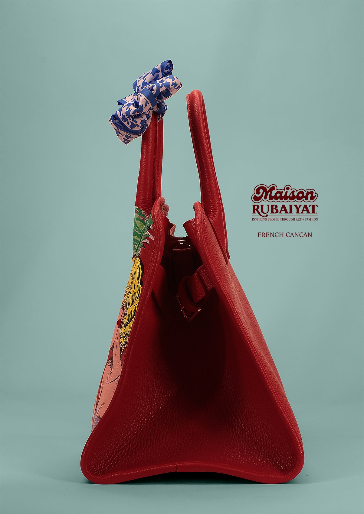 Limited Edition 1/1 - Artbag The Bowling Bag - 'French Cancan'