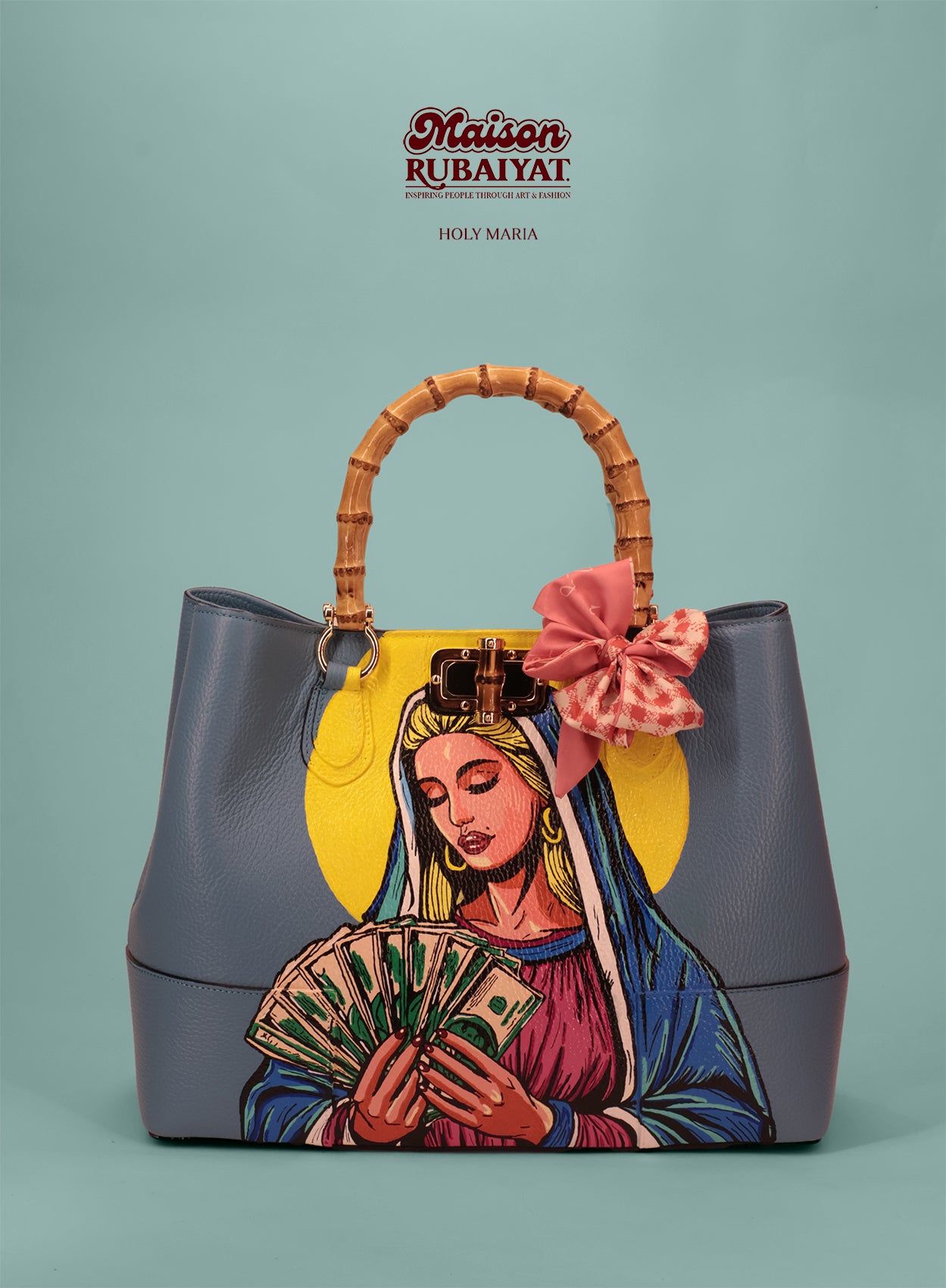 Limited Edition 1/1 - Artbag The Bamboo Chic - 'Holy Maria'