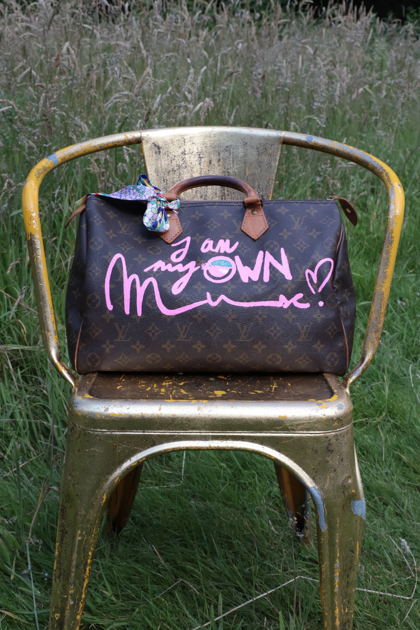 Limited Edition 1/1 – Custom Artbag - 'FU Granny'