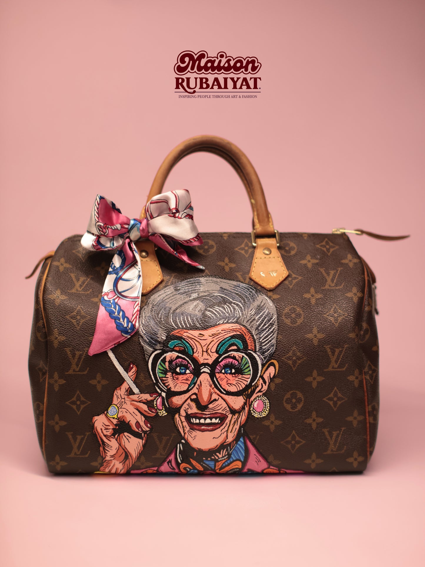 Limited Edition 1/1 – Custom Artbag – 'Love'