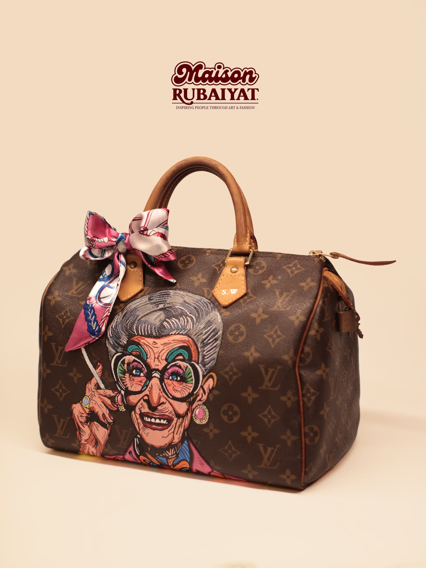 Limited Edition 1/1 – Custom Artbag – 'Love'