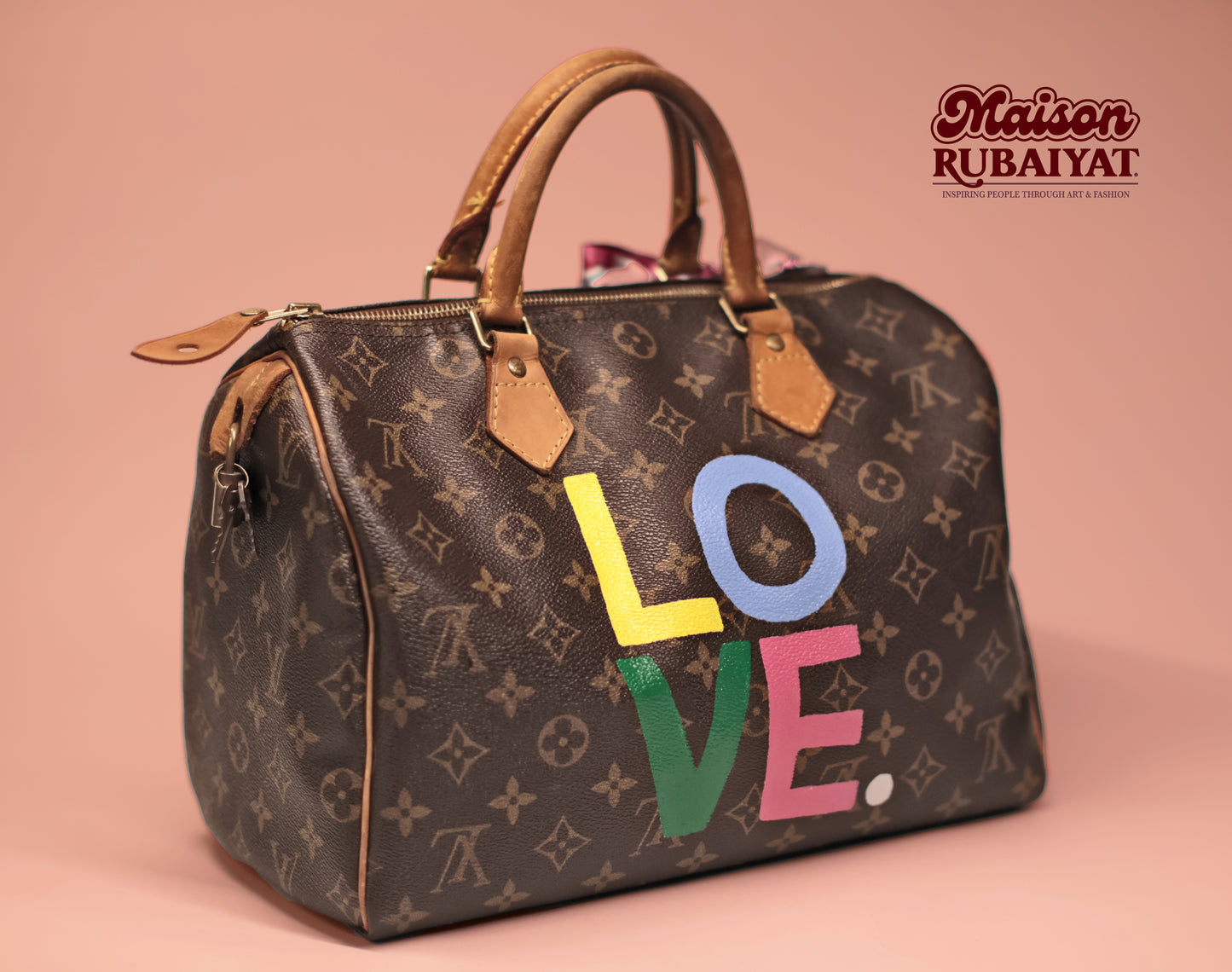 Limited Edition 1/1 – Custom Artbag – 'Love'