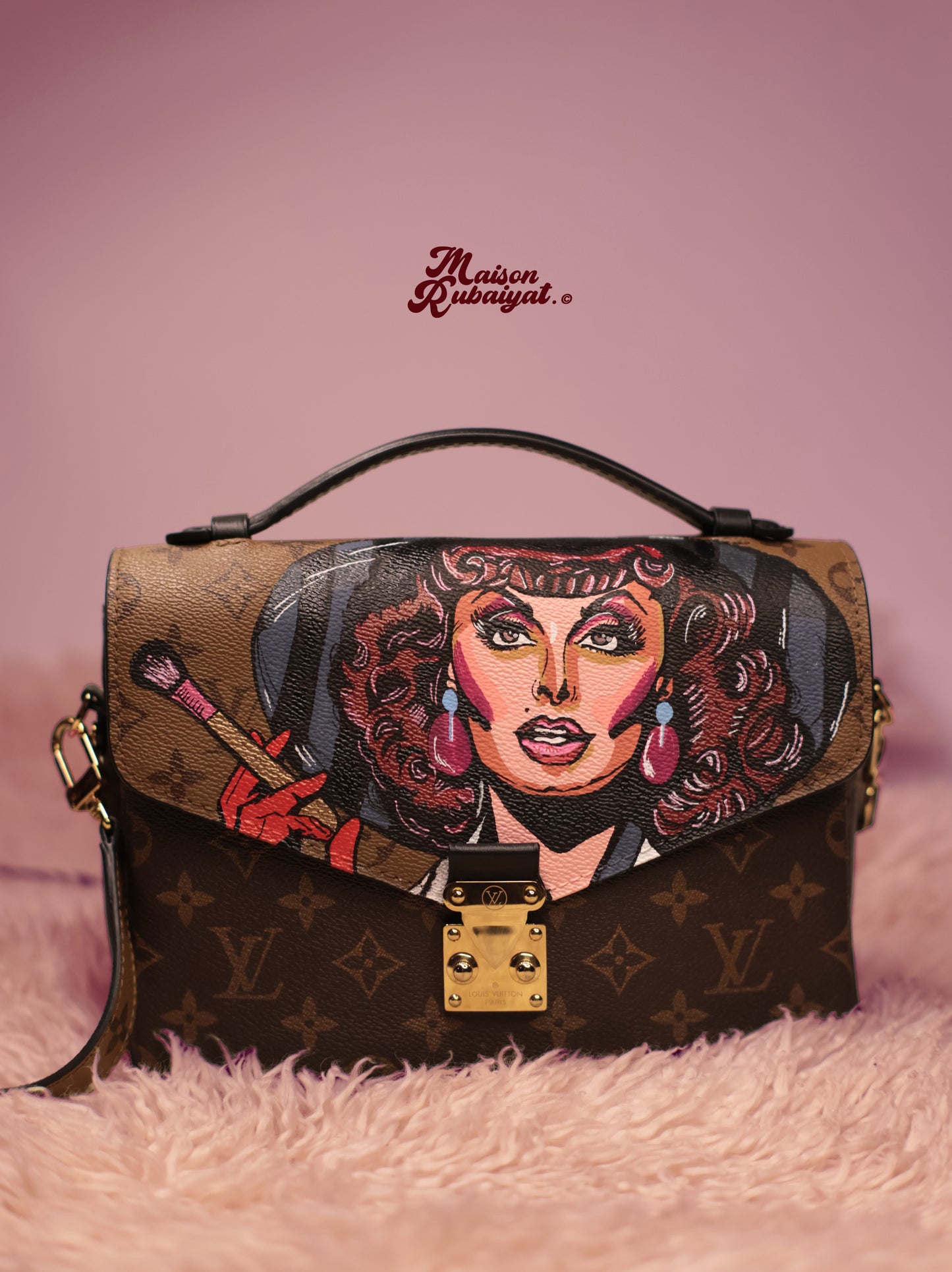 Limited Edition 1/1 β Custom Artbag - 'Peggy'
