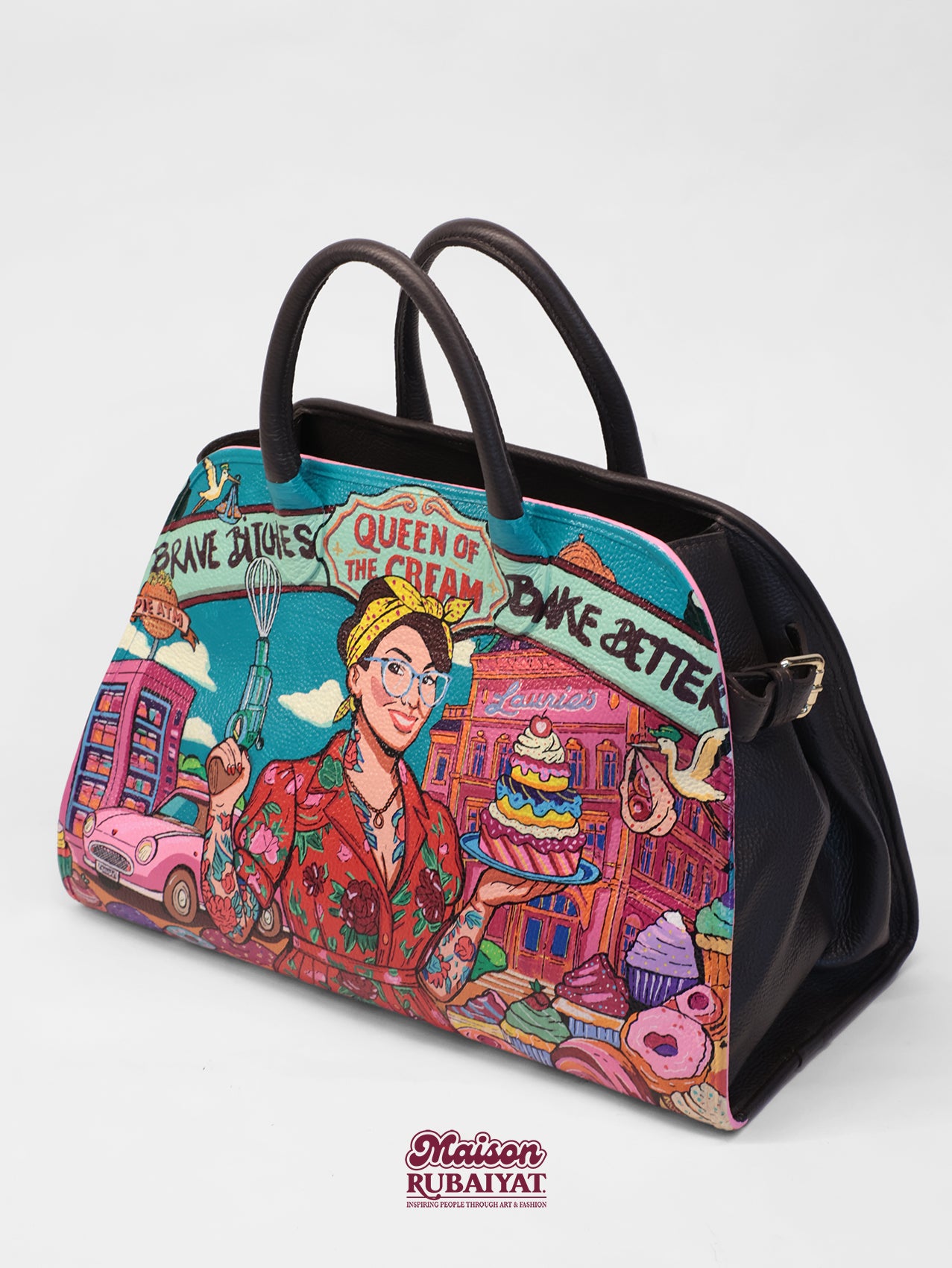 Limited Edition 1/1 – Custom Artbag - 'Laurie's Bakery'