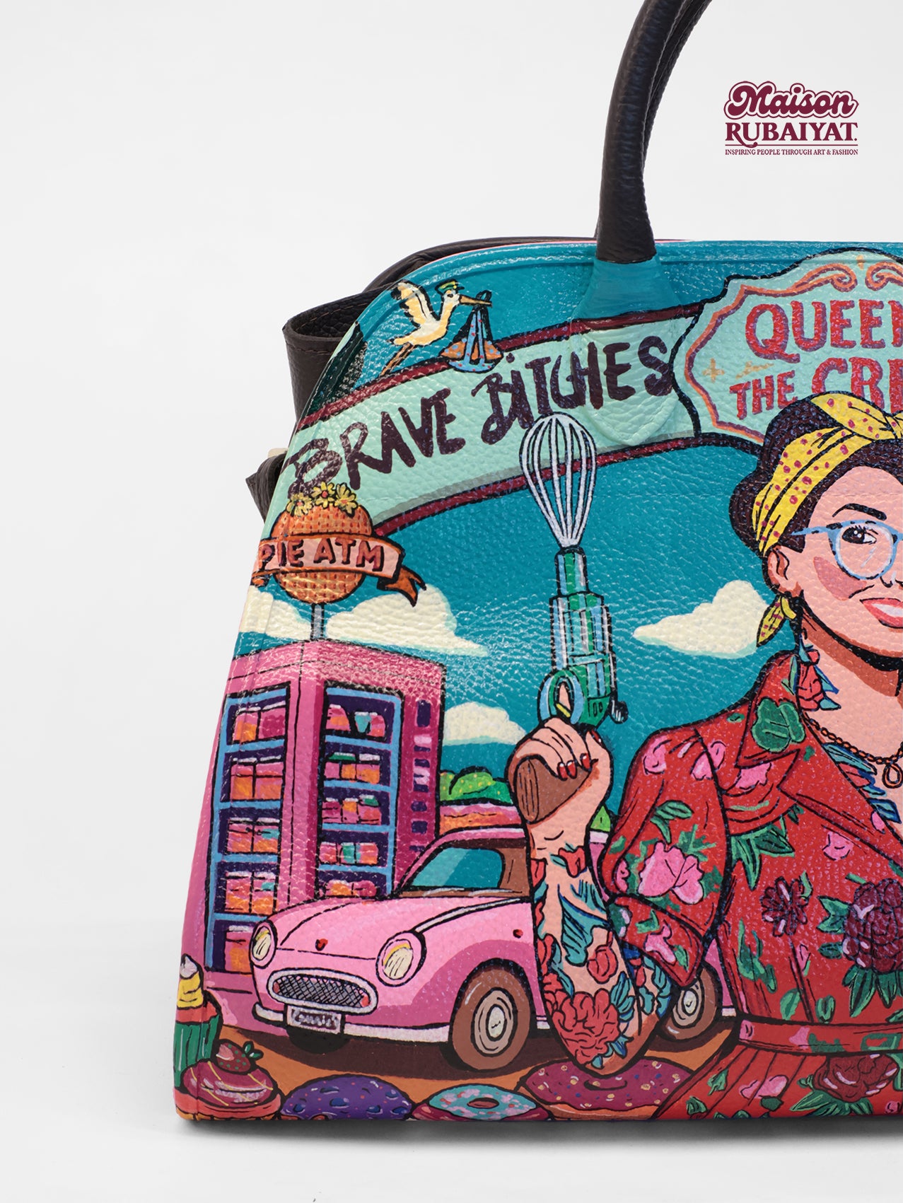 Limited Edition 1/1 – Custom Artbag - 'Laurie's Bakery'