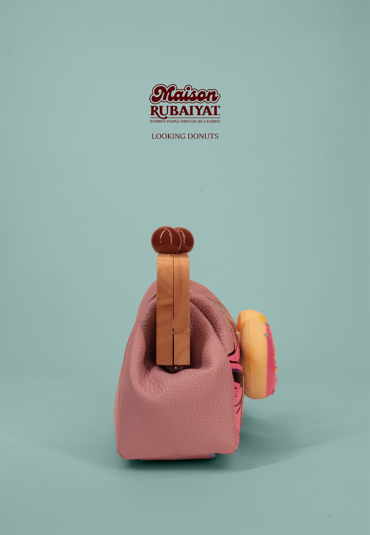 Limited Edition 1/1 - Premium Artbag The Pippa Bag - 'Looking Donuts'