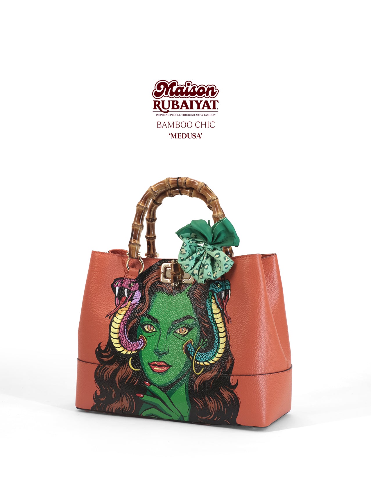 Limited Edition 1/1 - Artbag The Bamboo Chic - 'Medusa'