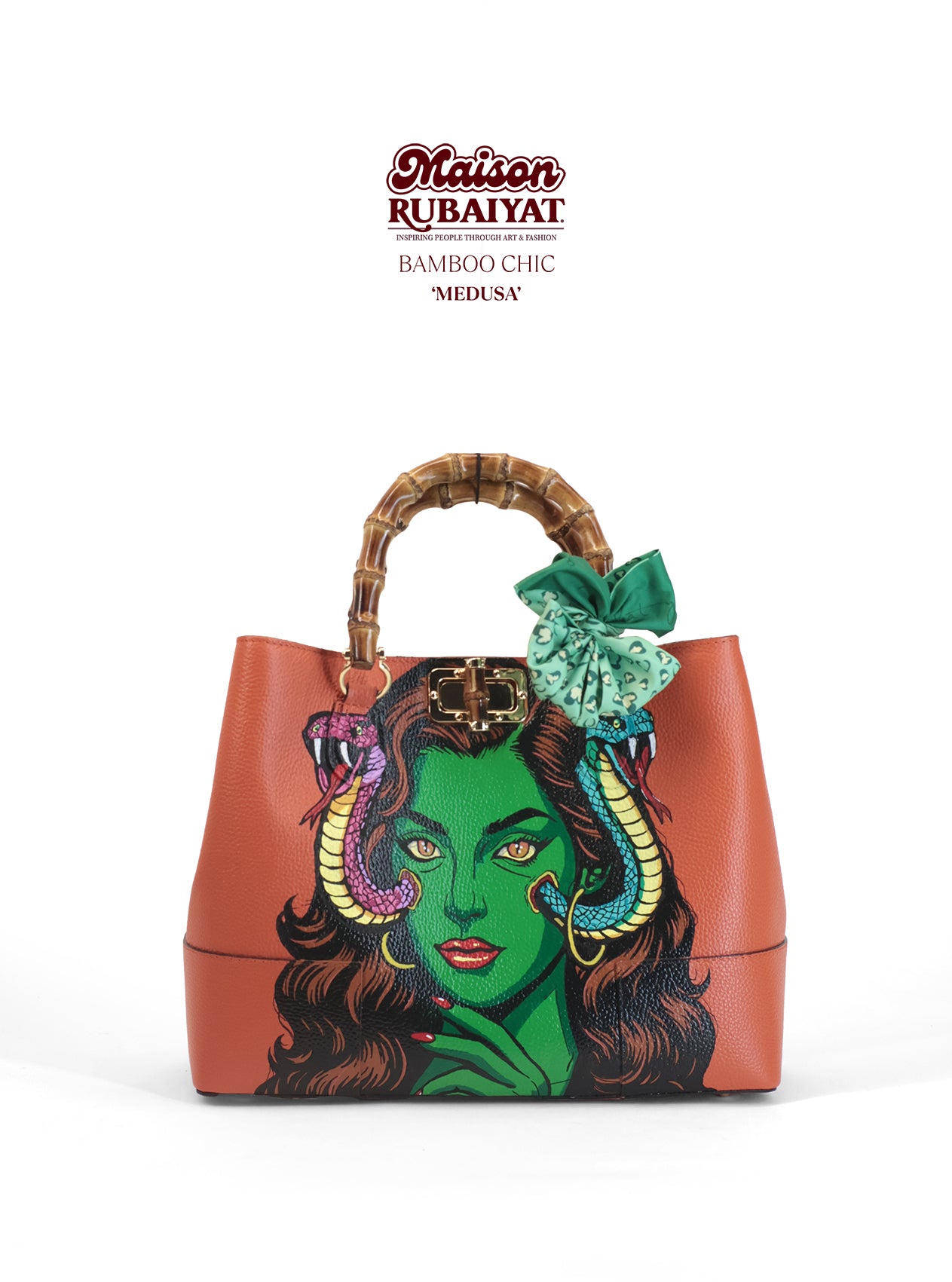 Limited Edition 1/1 - Artbag The Bamboo Chic - 'Medusa'