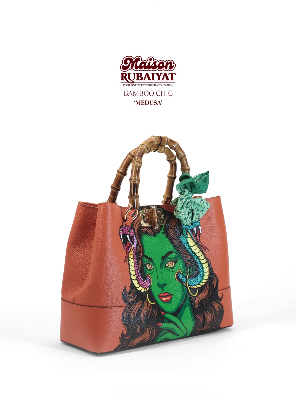 Limited Edition 1/1 - Artbag The Bamboo Chic - 'Medusa'