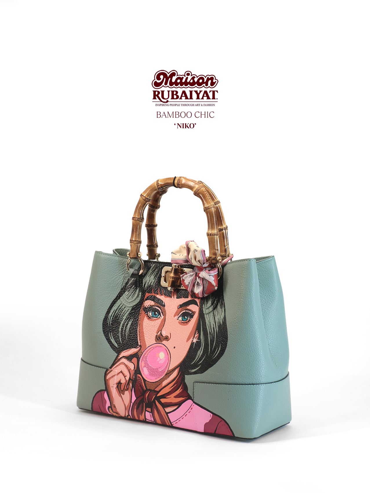 Limited Edition 1/1 - Artbag The Bamboo Chic - 'Niko'