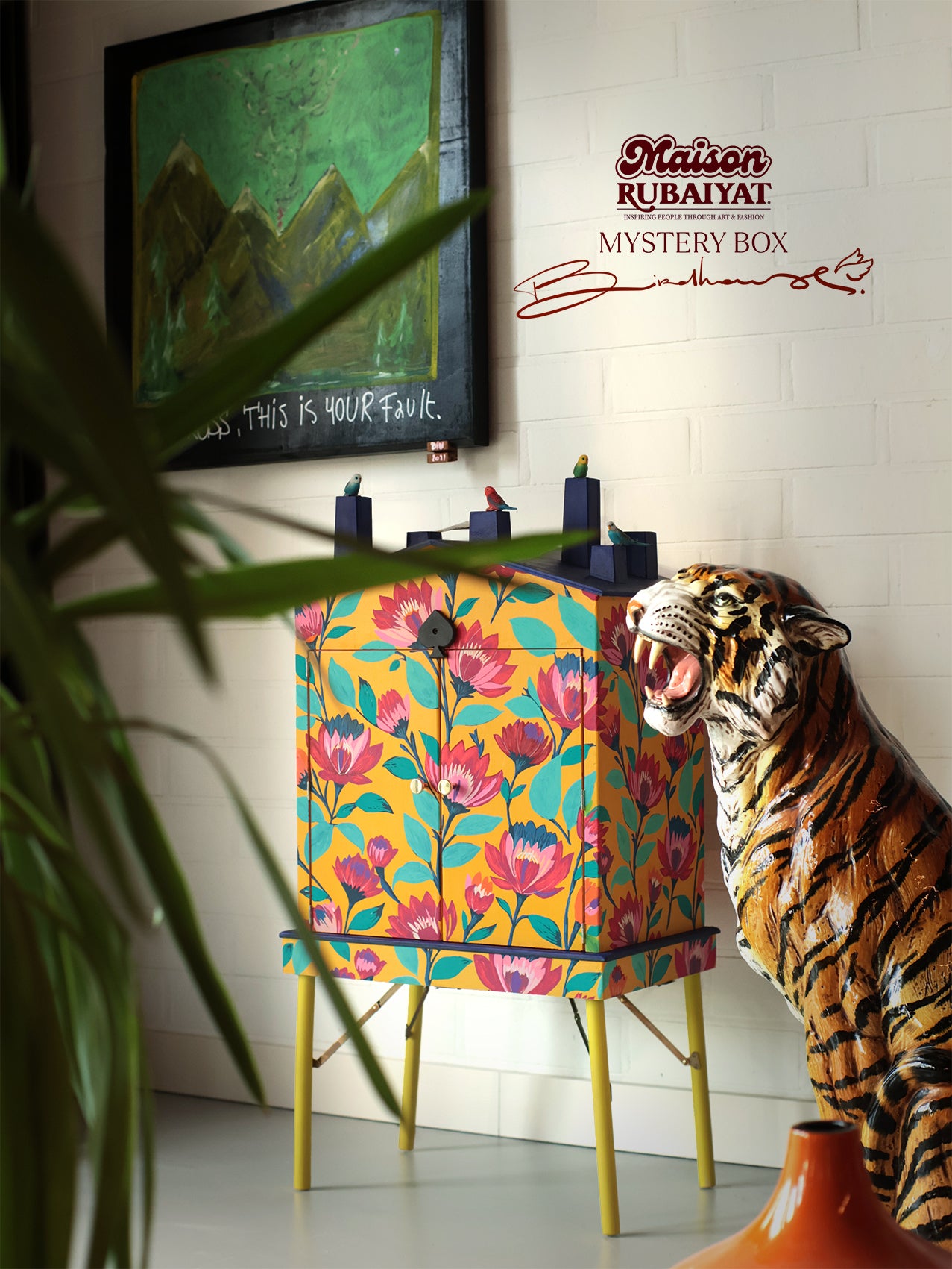 'The Collector's Mystery Box' by Rubaiyat - Birdhouse