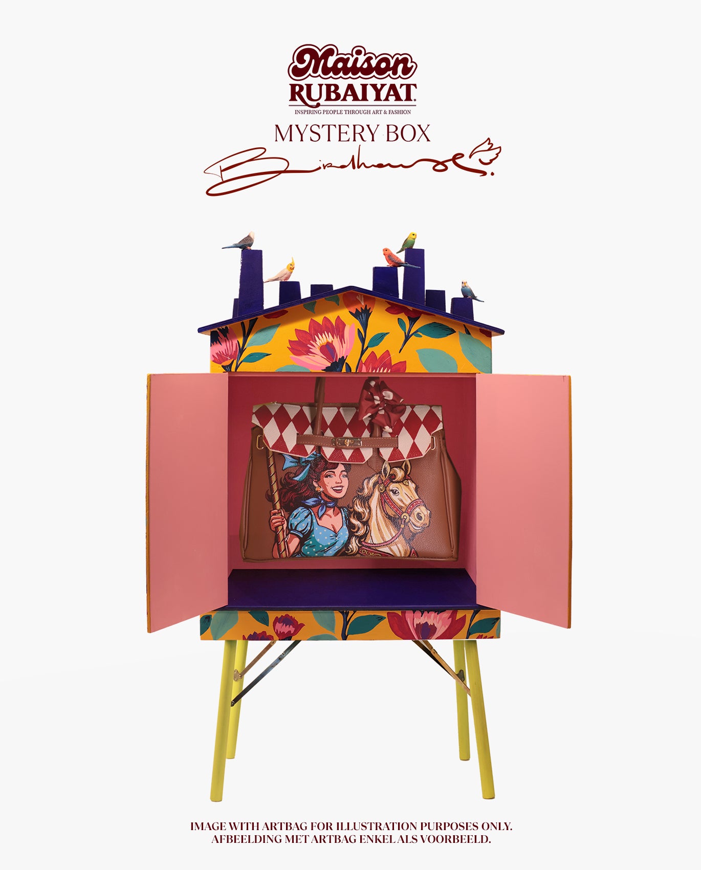 'The Collector's Mystery Box' by Rubaiyat - Birdhouse