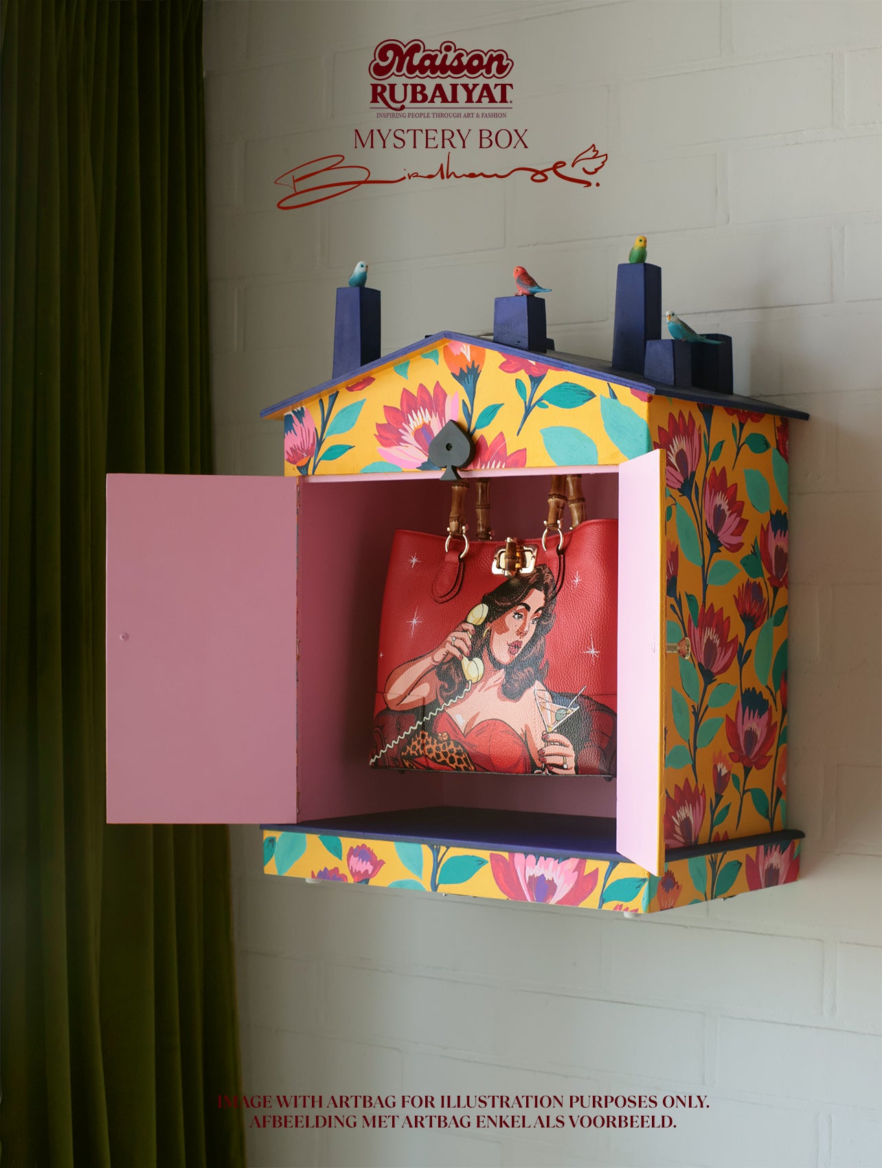 'The Collector's Mystery Box' by Rubaiyat - Birdhouse