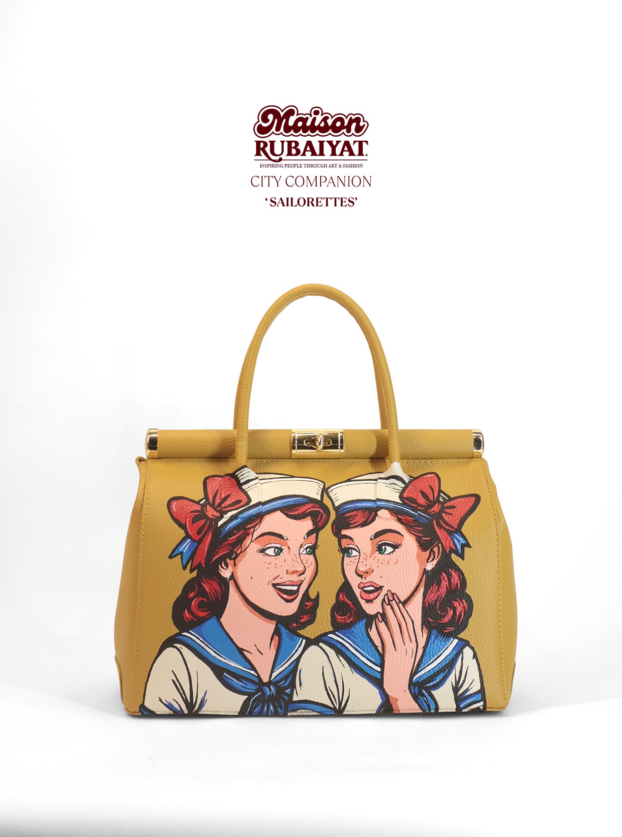 Limited Edition 1/1 - Artbag The City Companion - 'Sailorettes'