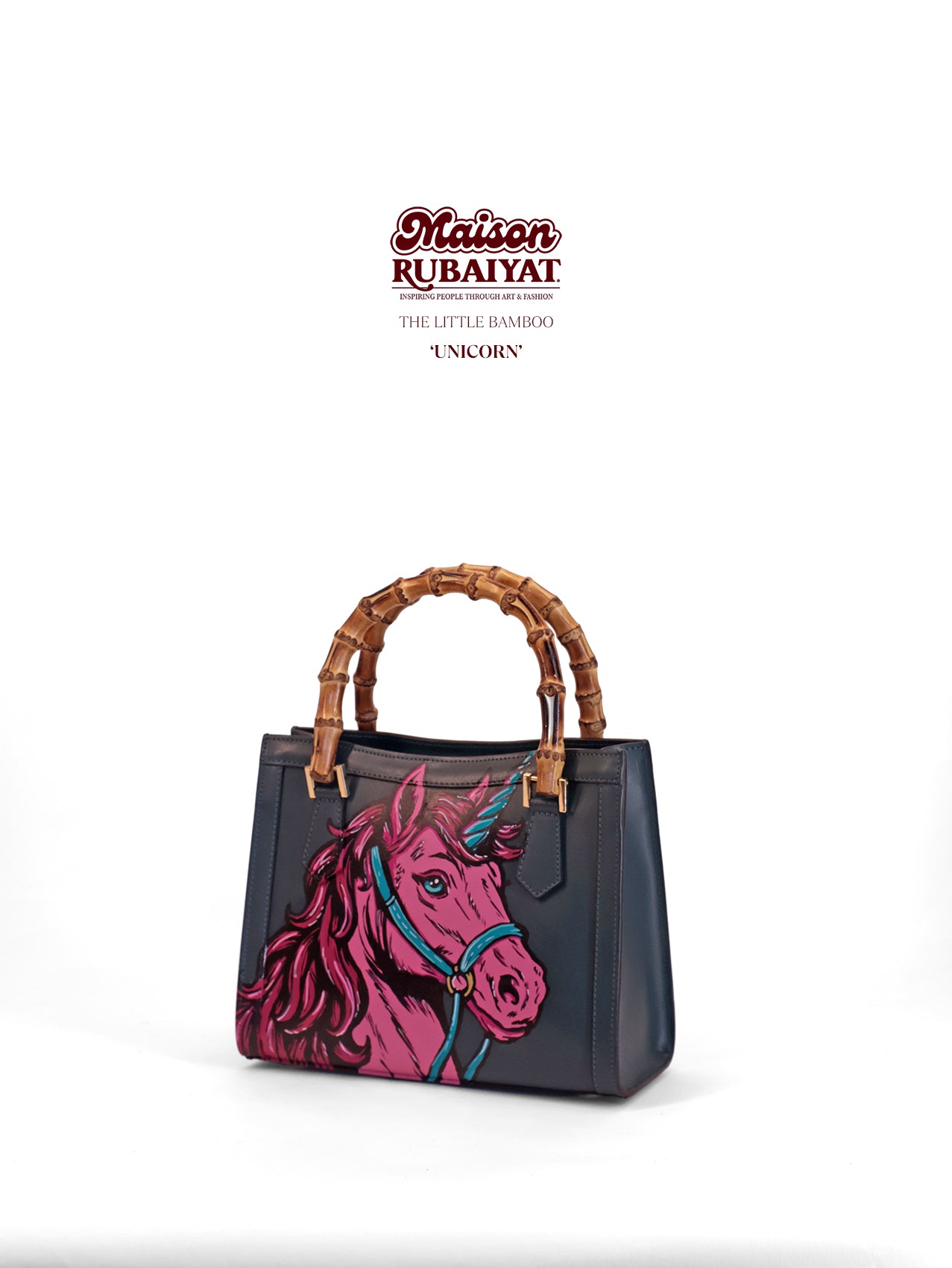 Limited Edition 1/1 - Artbag The Little Bamboo - 'Unicorn'