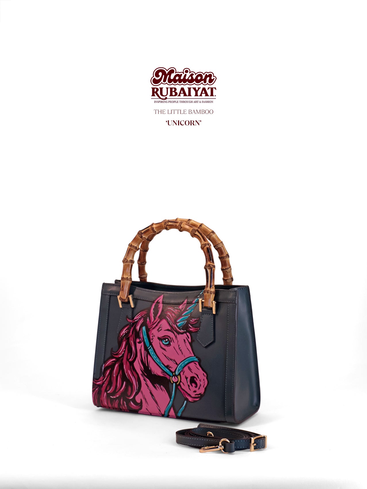 Limited Edition 1/1 - Artbag The Little Bamboo - 'Unicorn'
