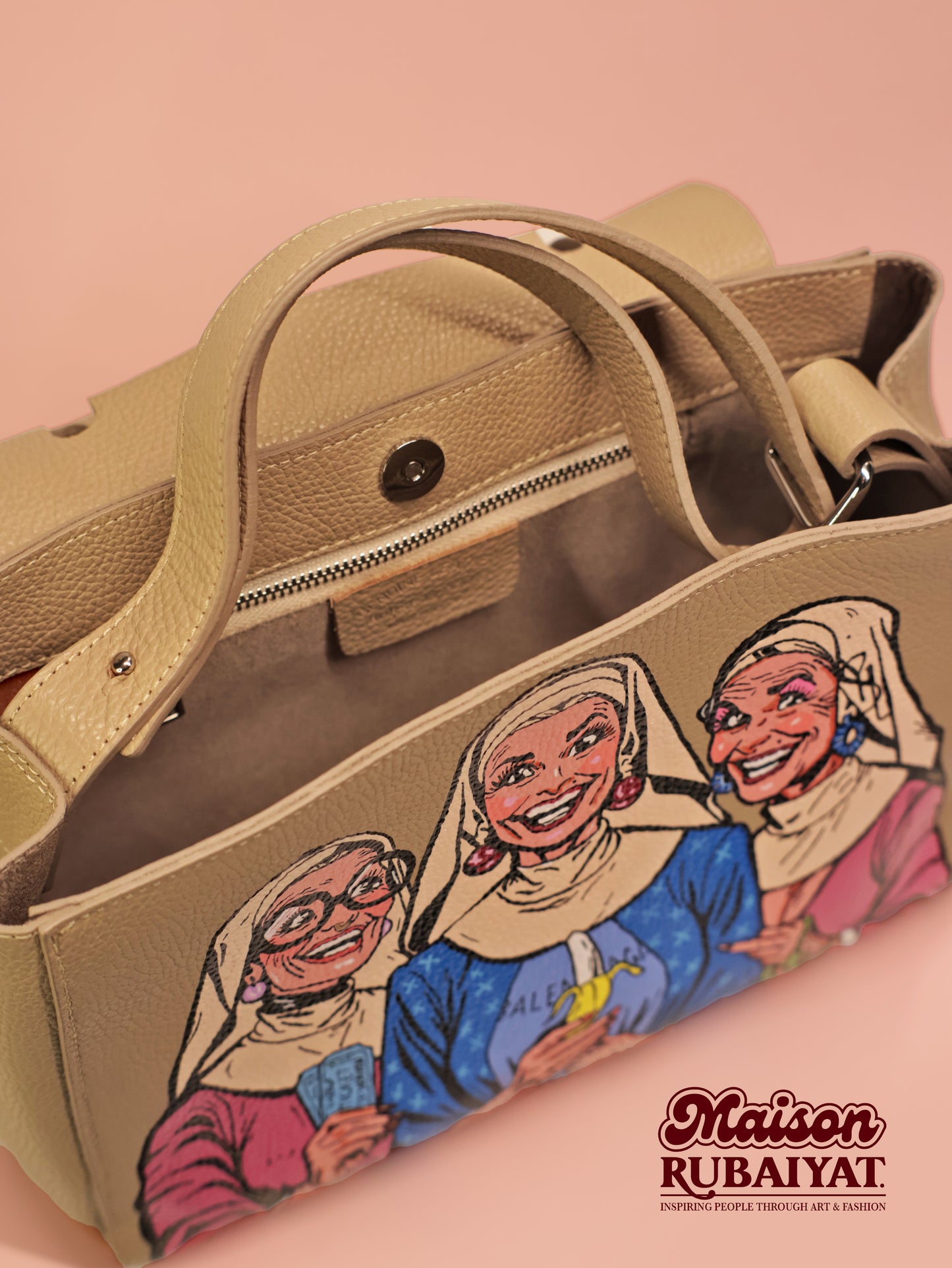 Limited Edition 1/1 β Custom Artbag - 'Easy Ticket To Heaven'