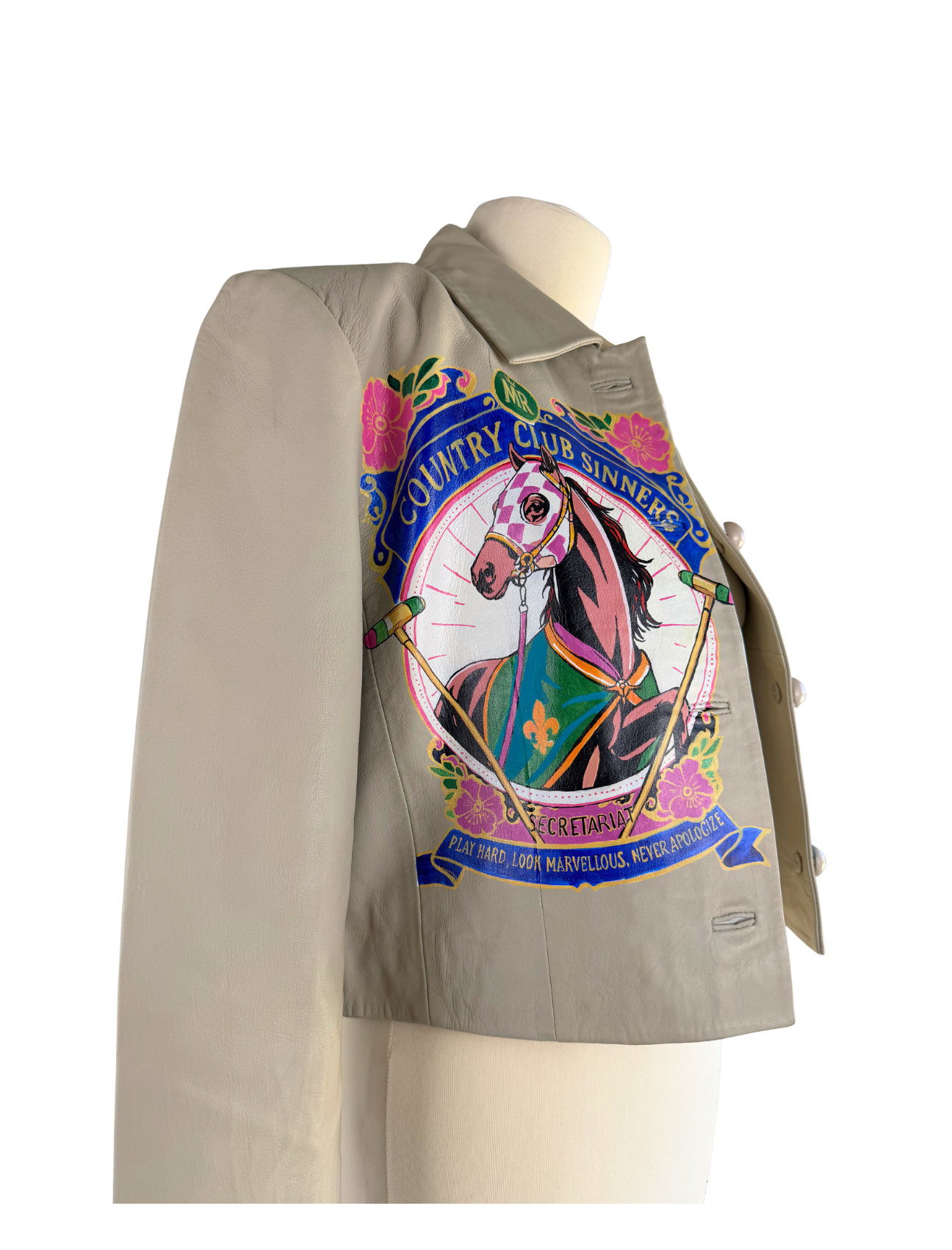 Original Maité Jacket - 'Secretariat'