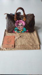 Limited Edition 1/1 – Custom Artbag - 'FU Granny' 