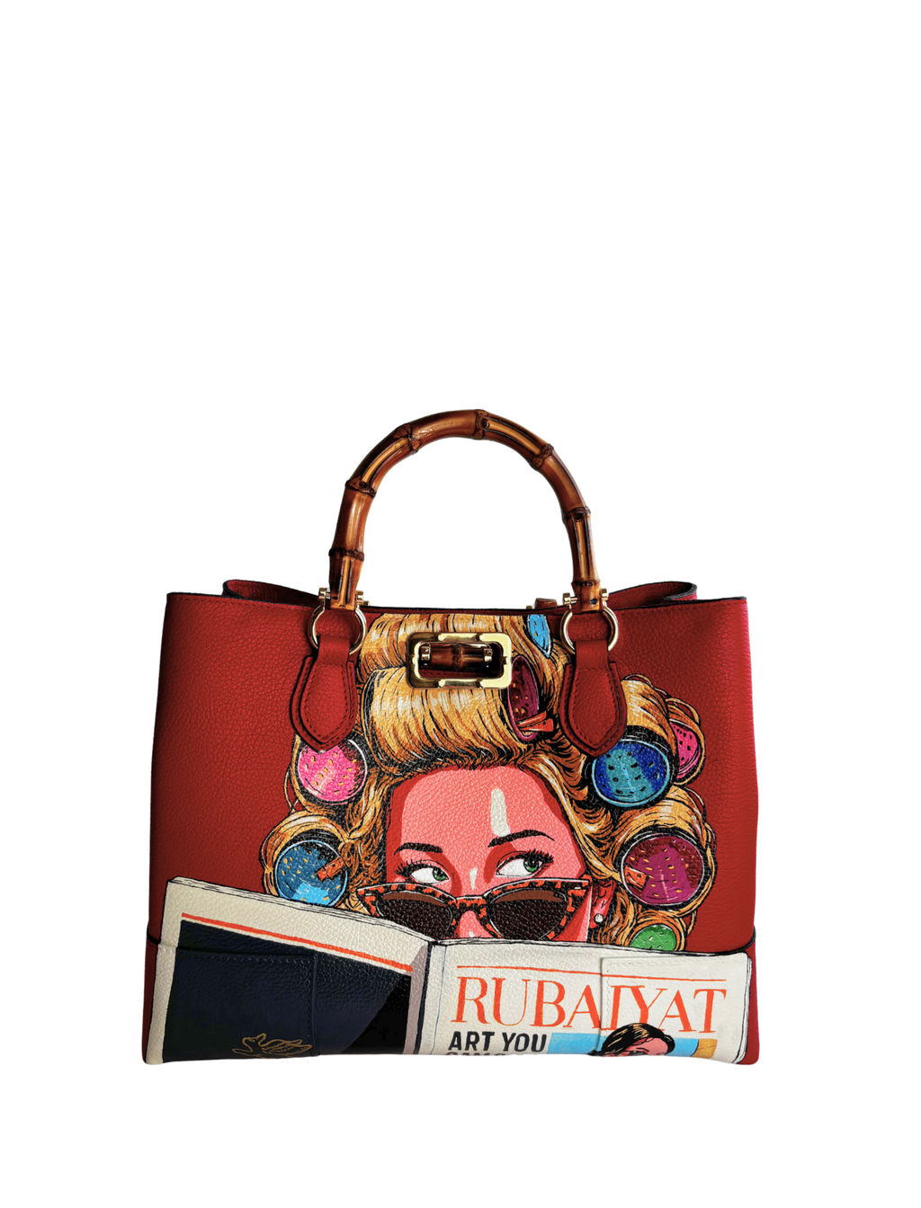 Original Bamboo Chic Bag - 'Billie Rouge'