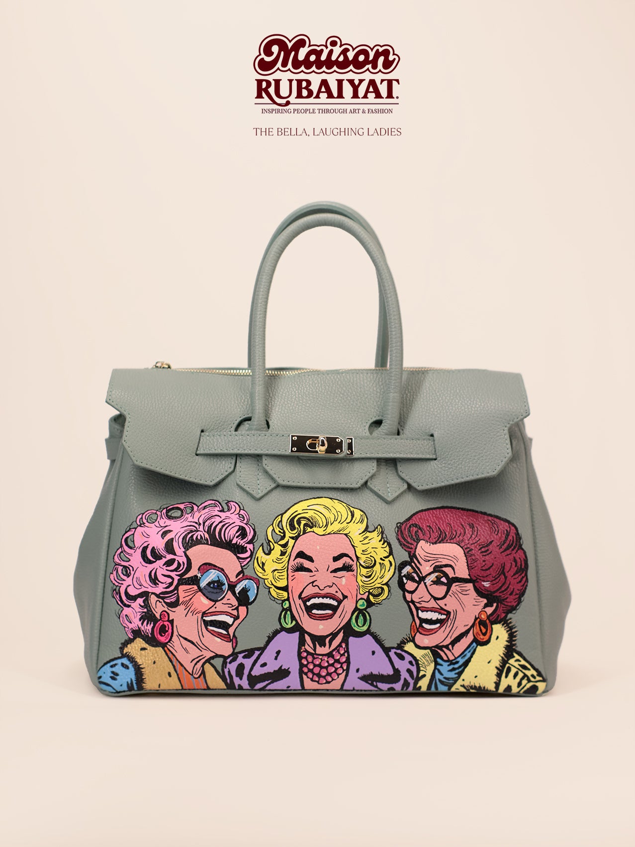 Limited Edition 1/1 - Artbag The Bella - 'Soeurs Rieuses'