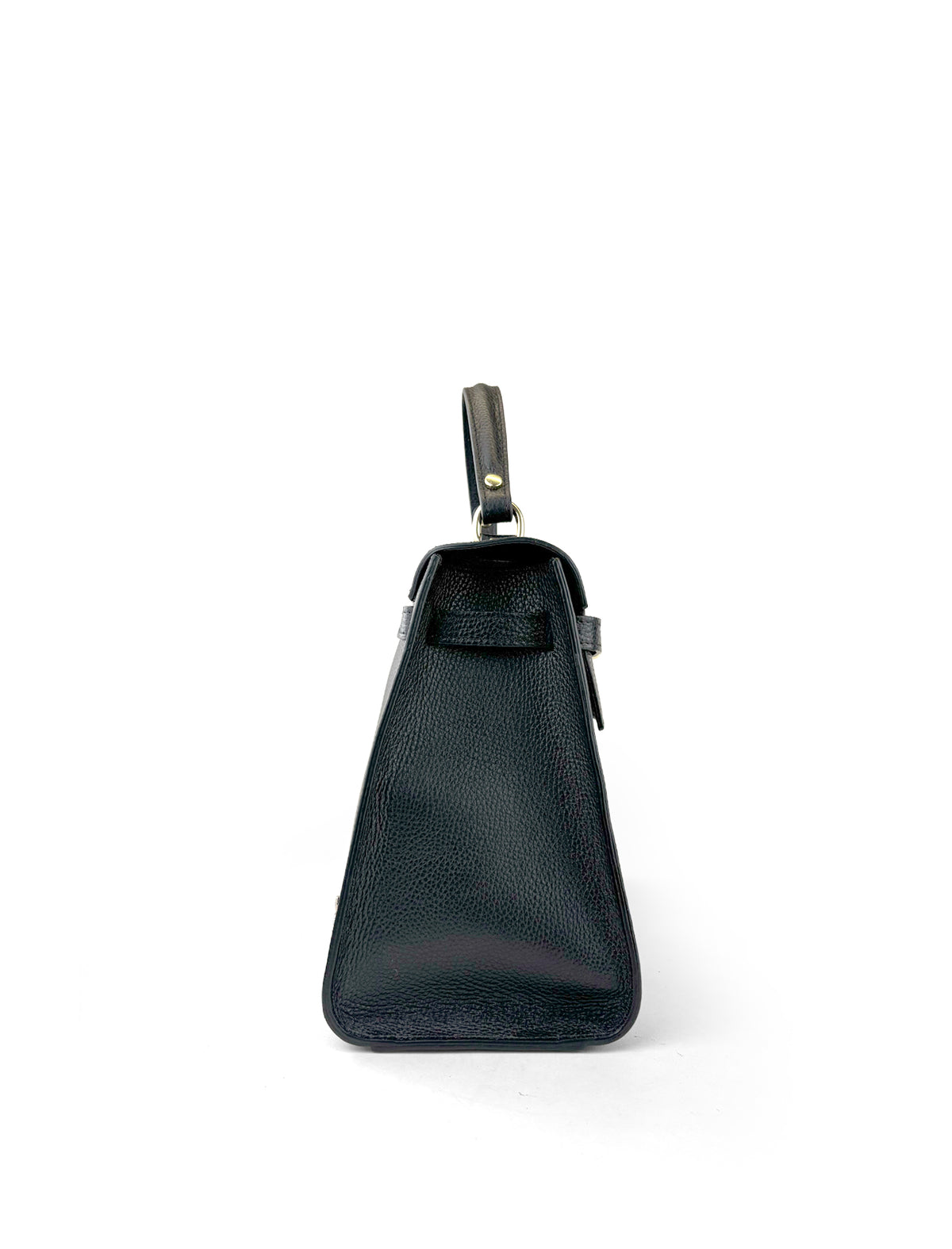 Lulu Hand-Painted Leather Top Handle Bag – Gulf (W&B)