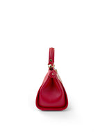 Agnes Small Hand-Painted Leather Top Handle Bag – Martini Girl (W&B)
