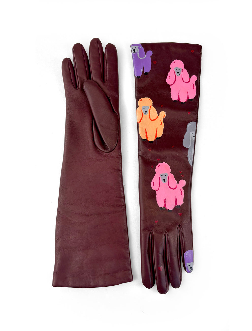 Gants d'art originaux x Ganterie Boon 1884 - 'Poodles'