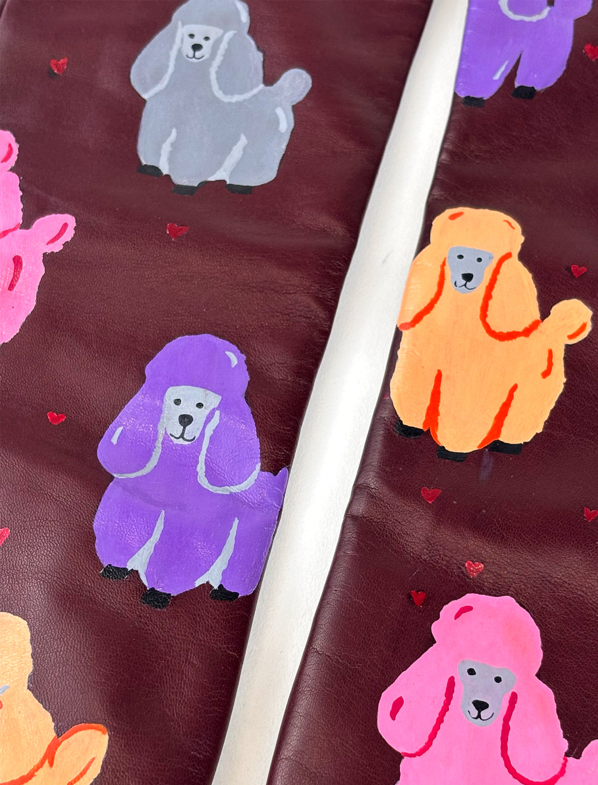 Gants d'art originaux x Ganterie Boon 1884 - 'Poodles'