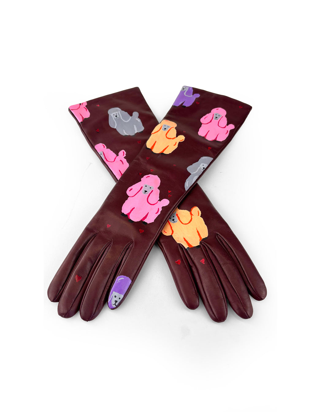Gants d'art originaux x Ganterie Boon 1884 - 'Poodles'