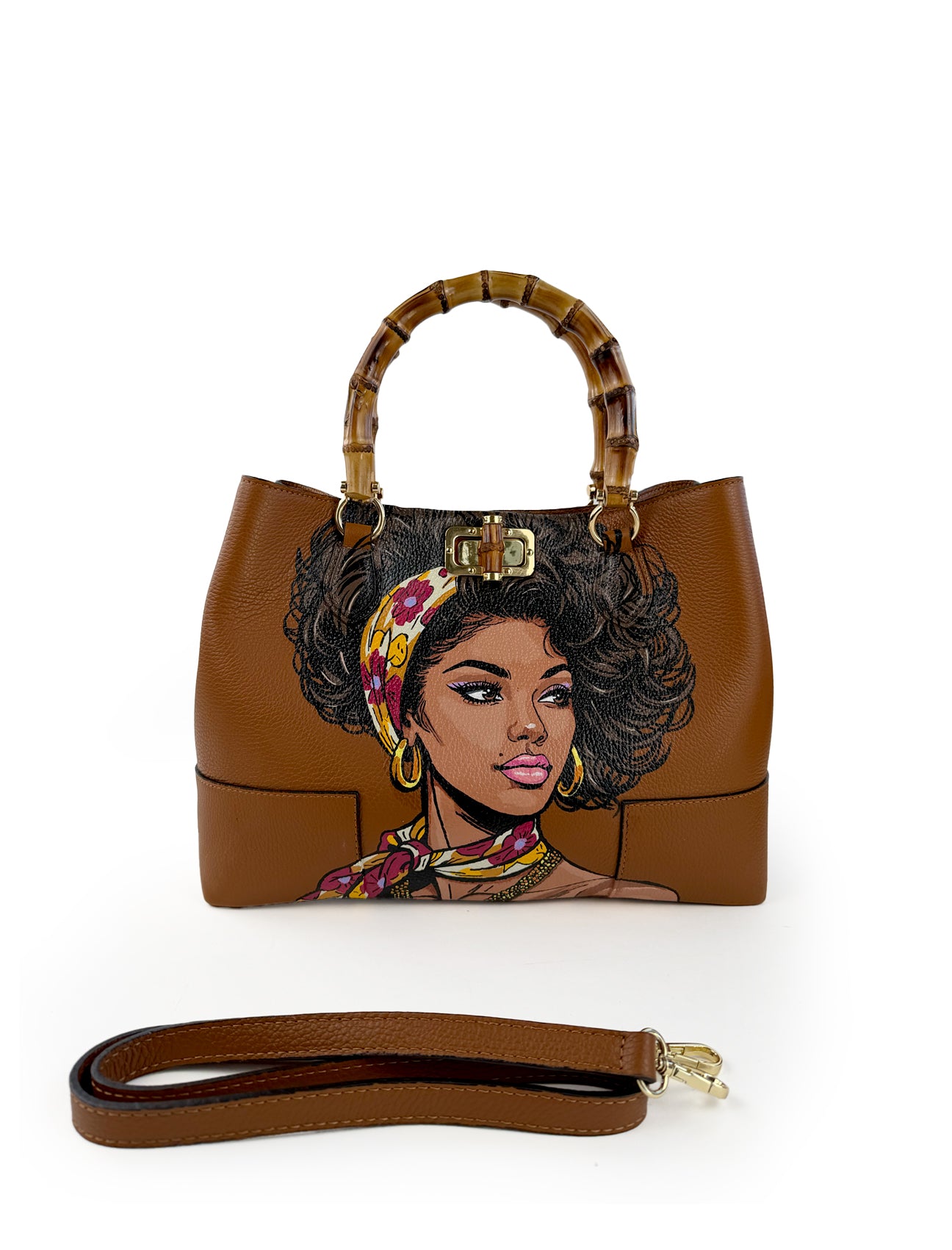 Original Bamboo Chic Bag - 'Luna' (AVIV)