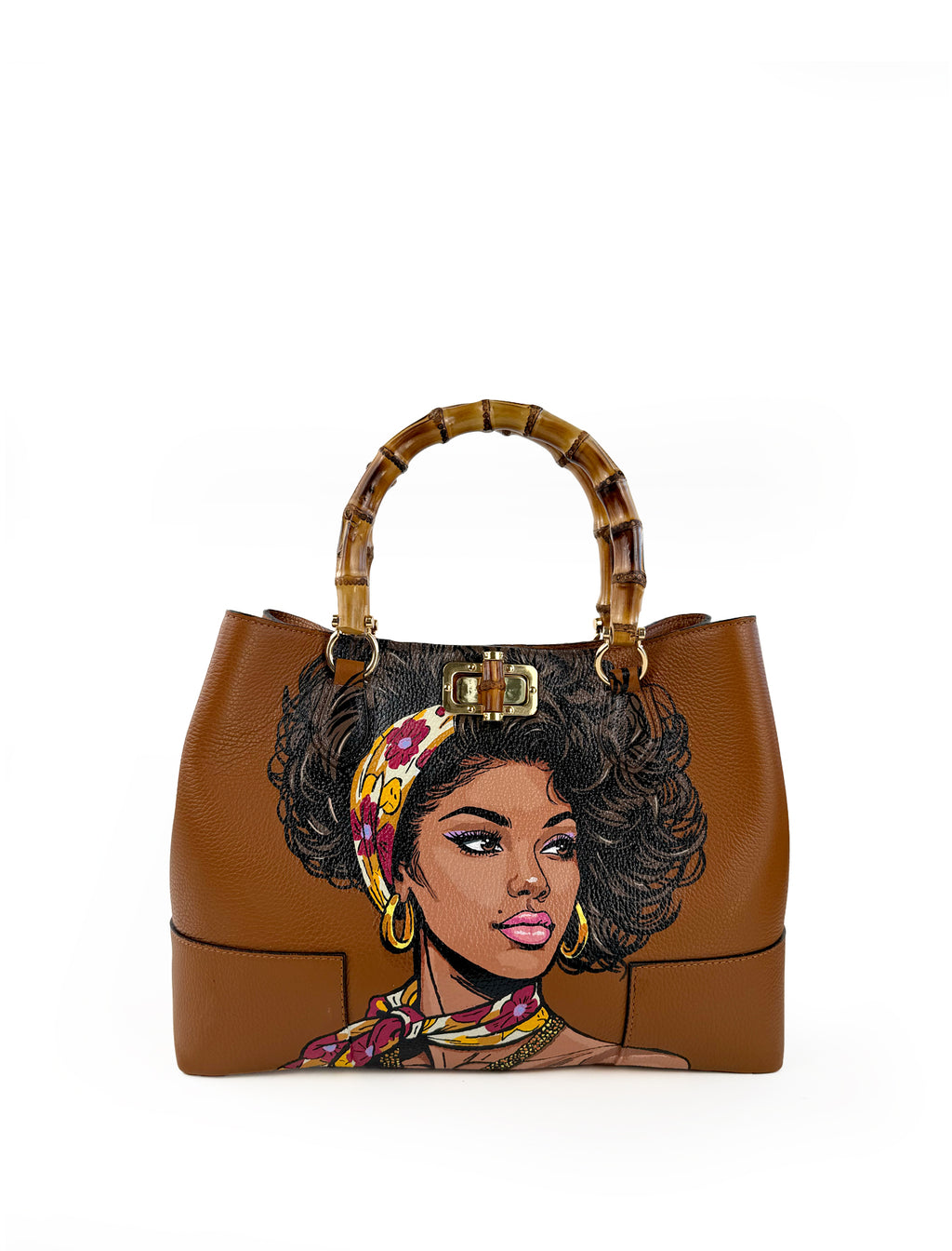 Original Bamboo Chic Bag - 'Luna' (AVIV)