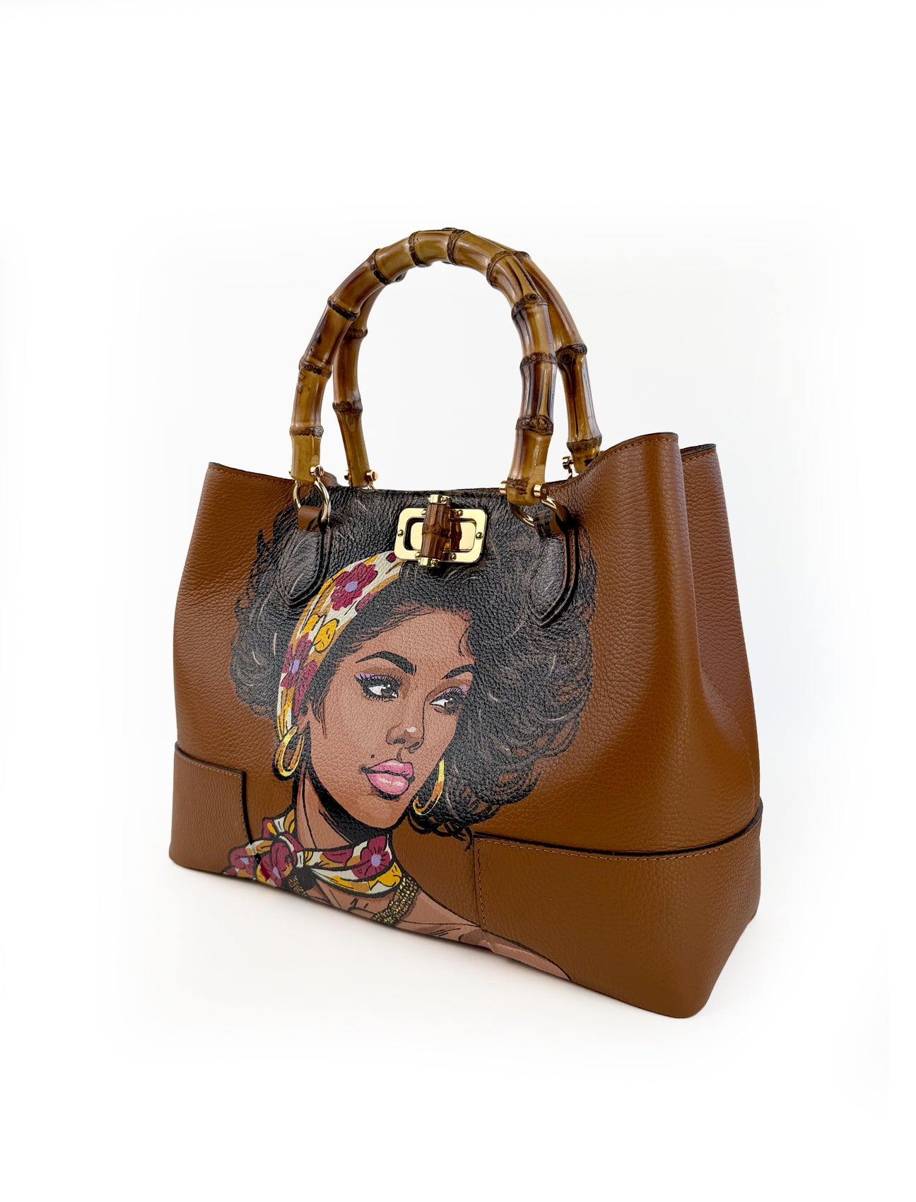 Original Bamboo Chic Bag - 'Luna' (AVIV)