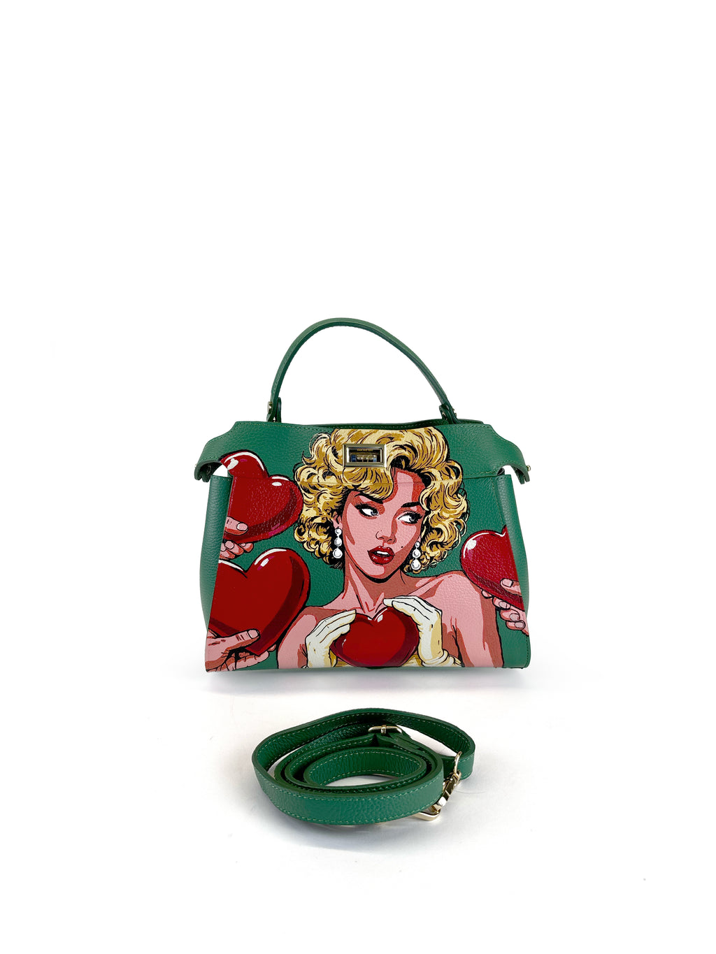 Original Agnes Big Bag - 'My Heart Goes To Marilyn'
