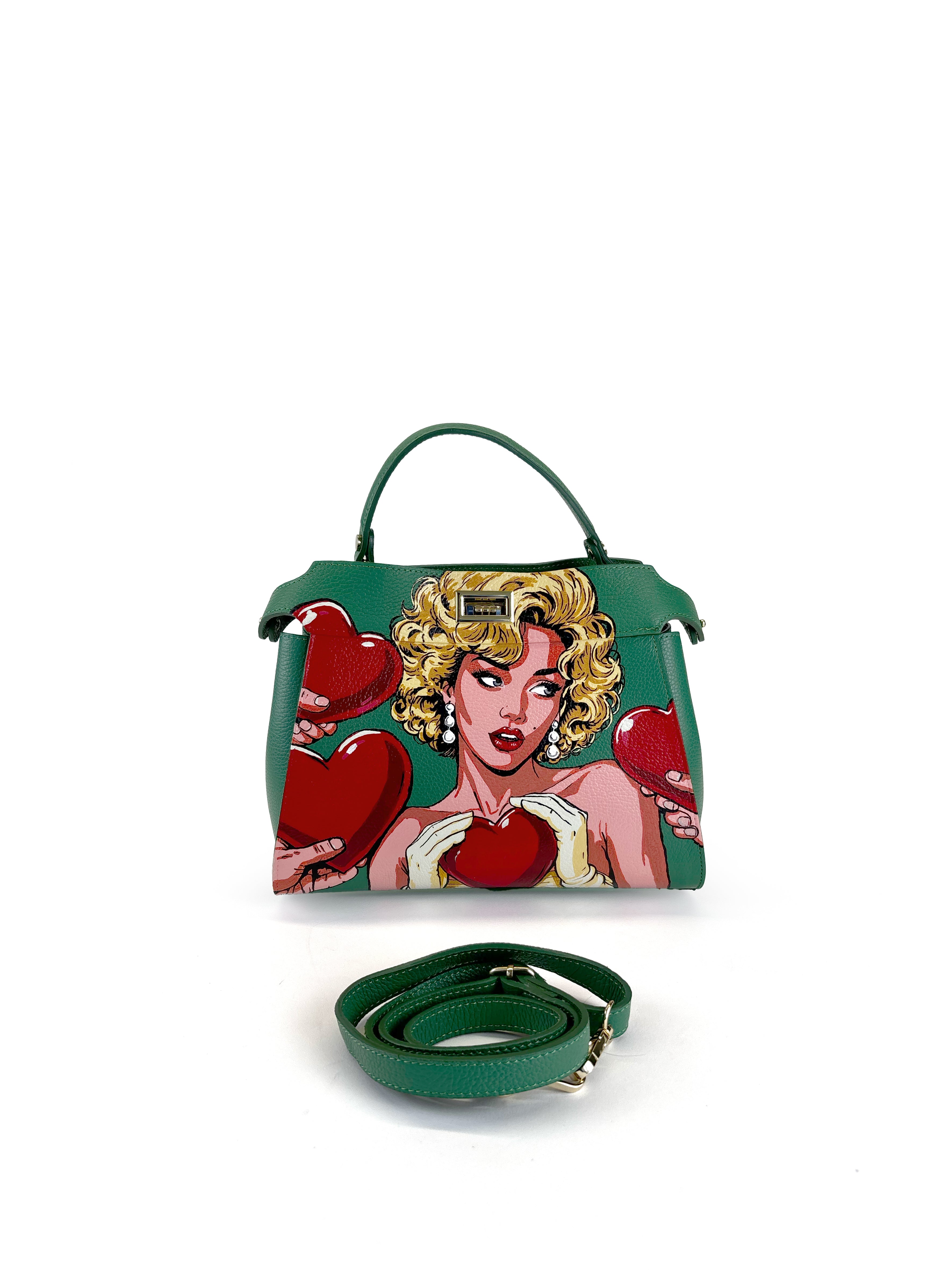 Original Agnes Big Bag - 'My Heart Goes To Marilyn'