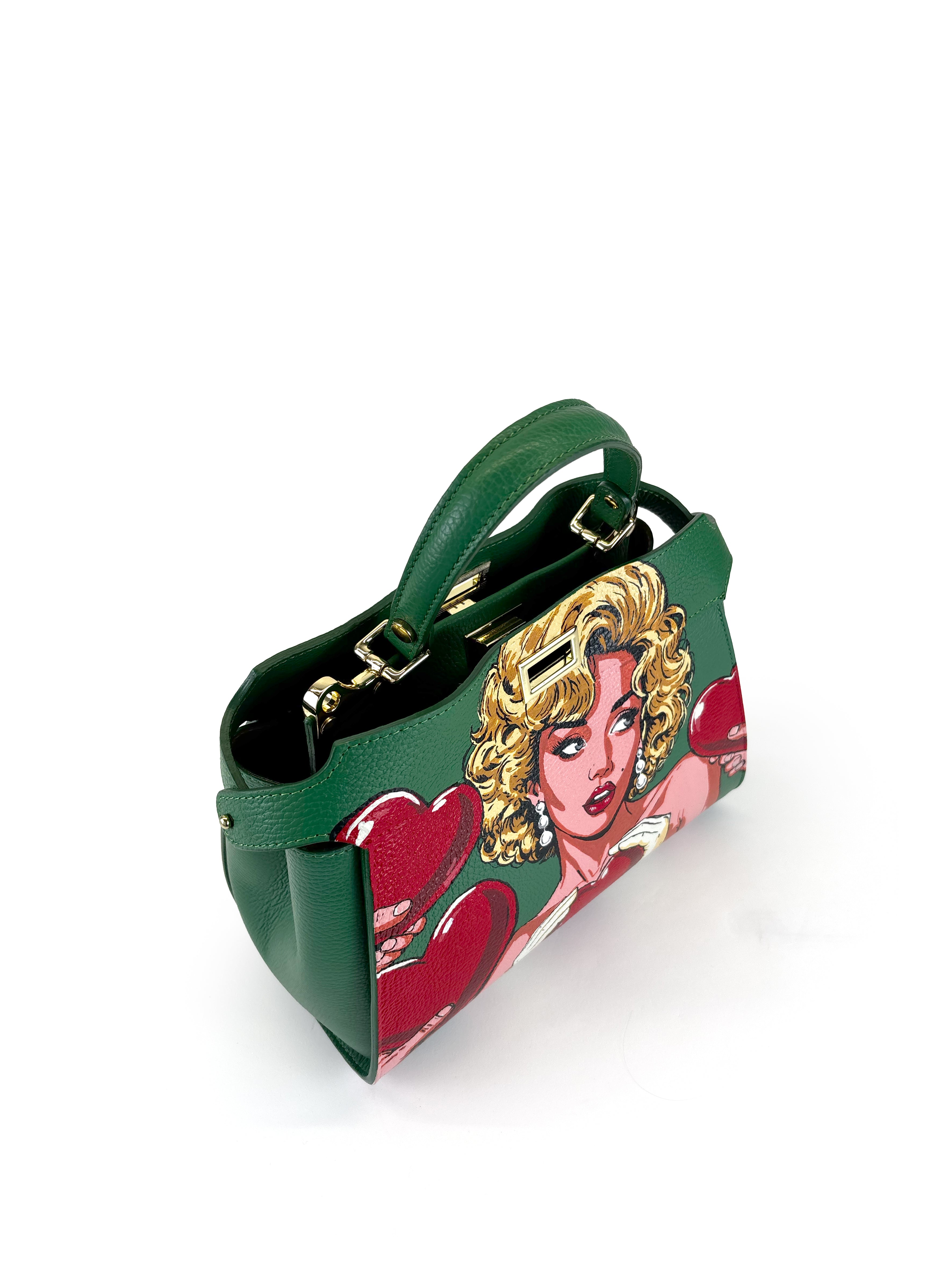 Original Agnes Big Bag - 'My Heart Goes To Marilyn'