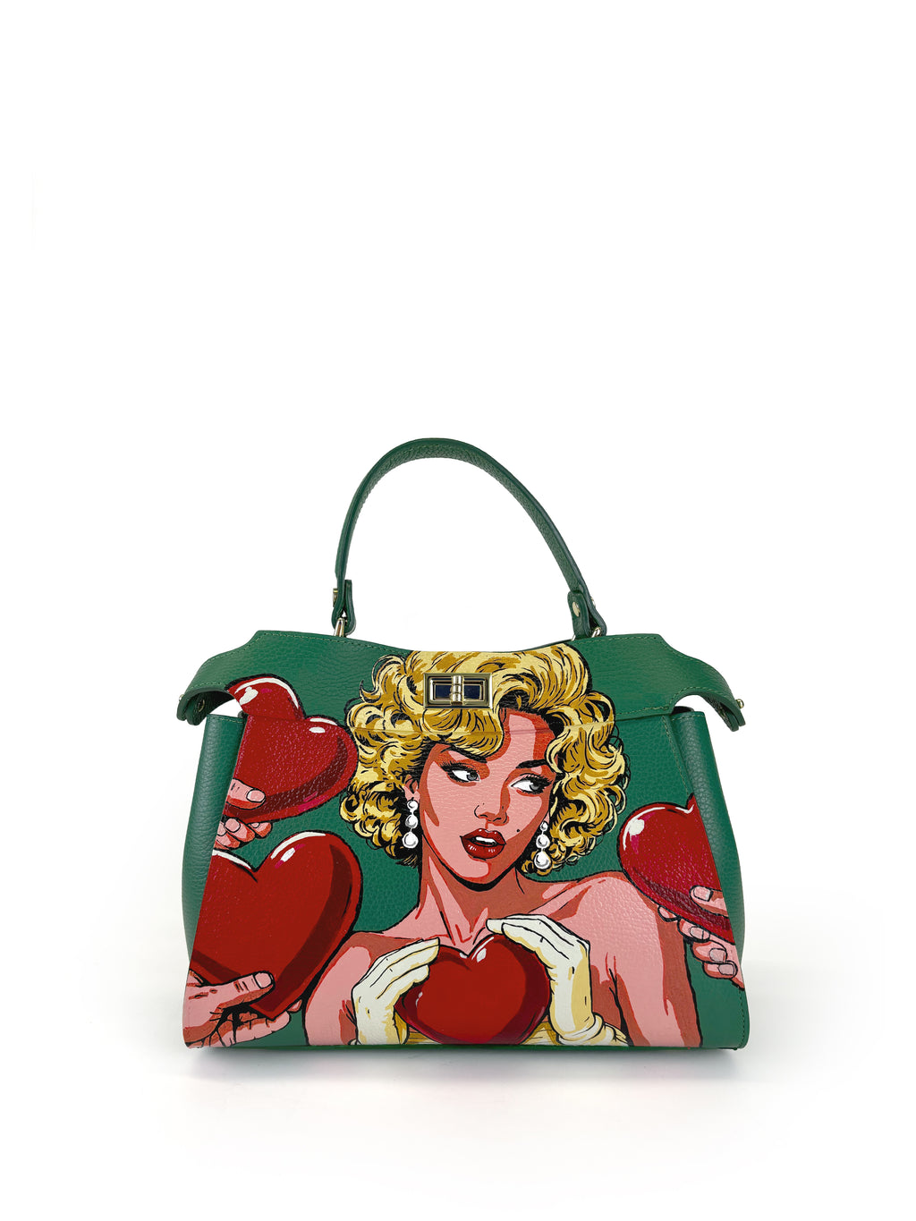 Original Agnes Big Bag - 'My Heart Goes To Marilyn'