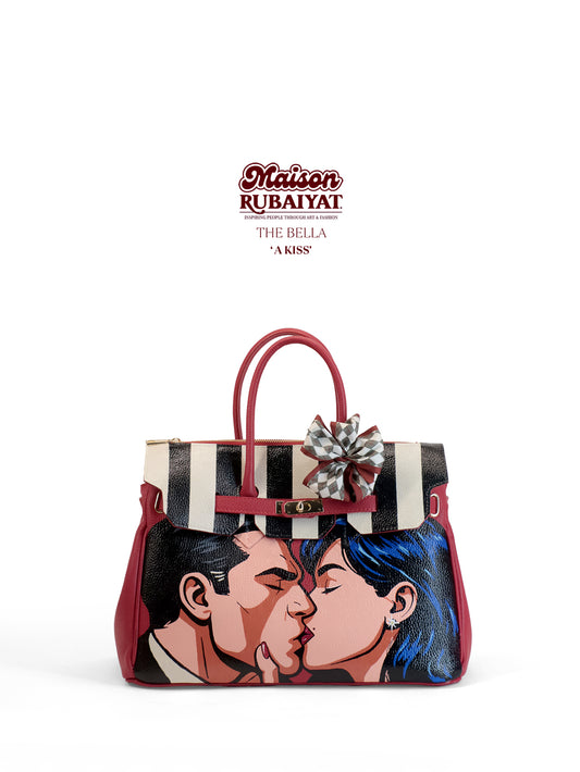 Limited Edition 1/1 - Artbag The Bella - 'A Kiss'