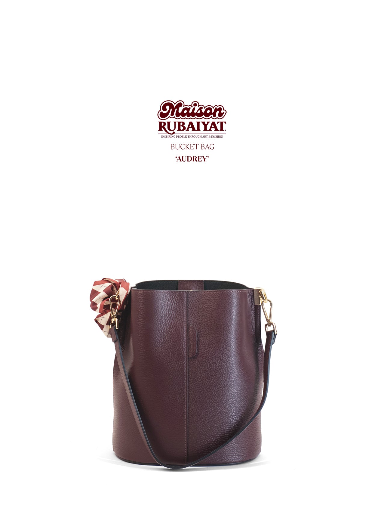 Limited Edition 1/1 - Artbag The Bucket Bag- 'Audrey'