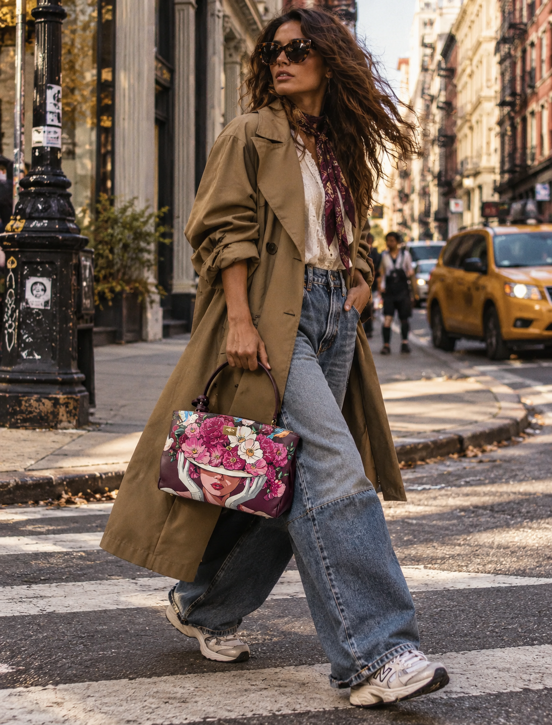 Original Henriette Bag - 'Flower Hat'