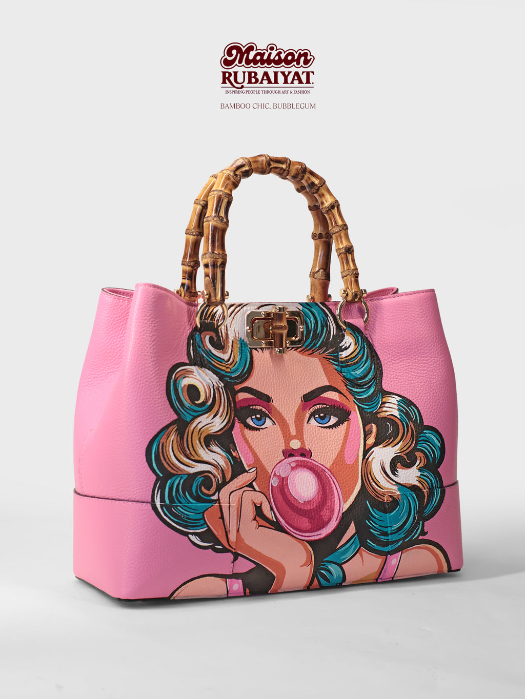 Limitierte Auflage 1/1 - Artbag The Bamboo Chic - 'Bubblegum' 